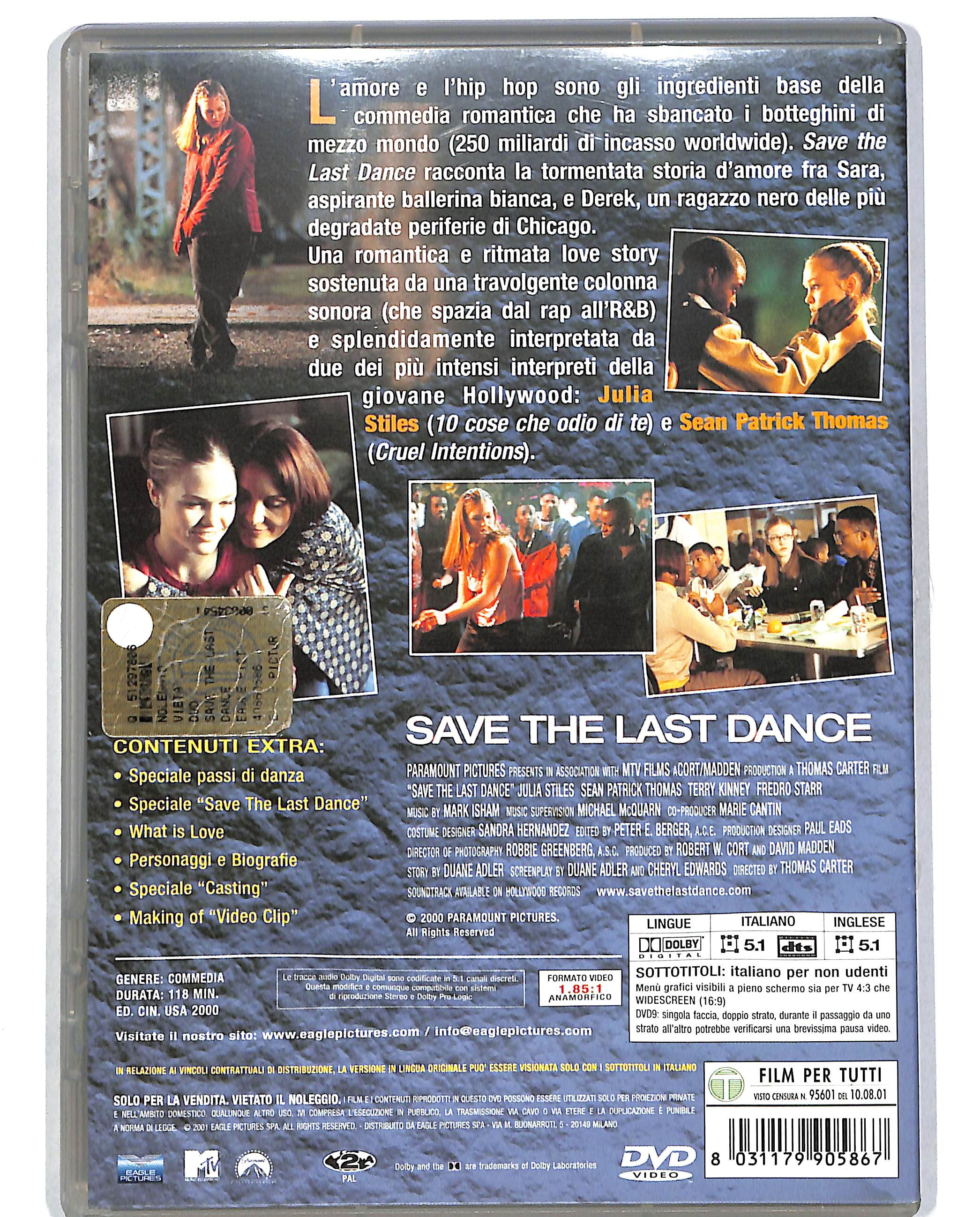 EBOND Save The Last Dance DVD DB739548 - Image 2