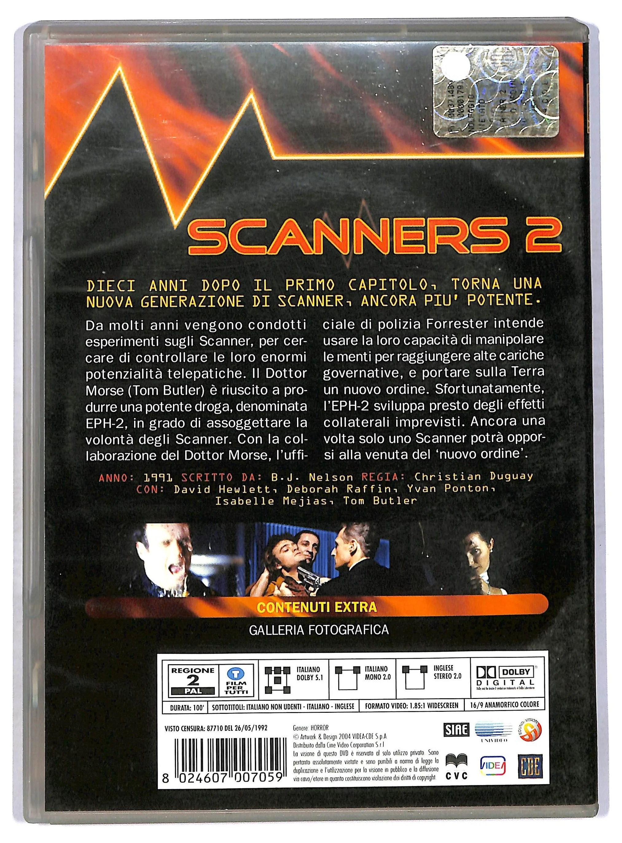 EBOND scanners 2, il nuovo ordine DVD DB691714 - Image 2
