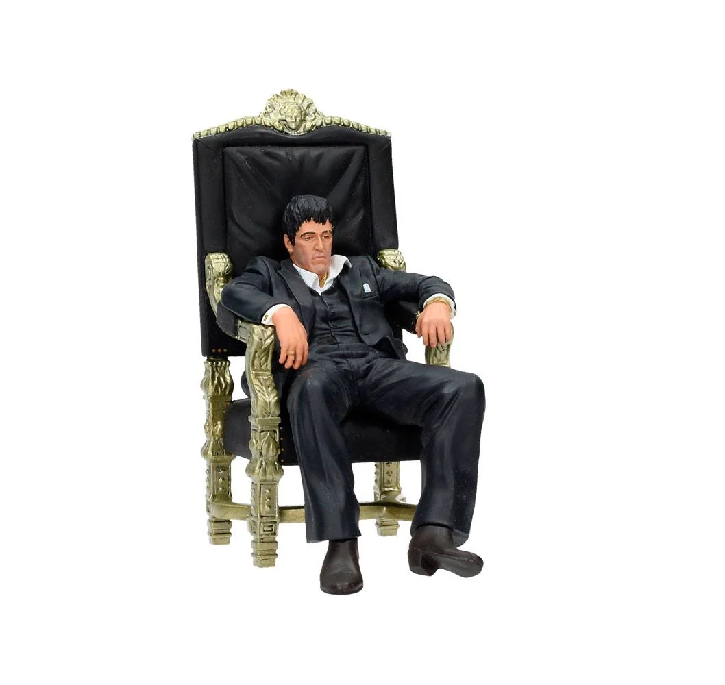 SCARFACE MOVIE ICONS PVC STATUE TONY MONTANA 18 CM P058095 - Image 2