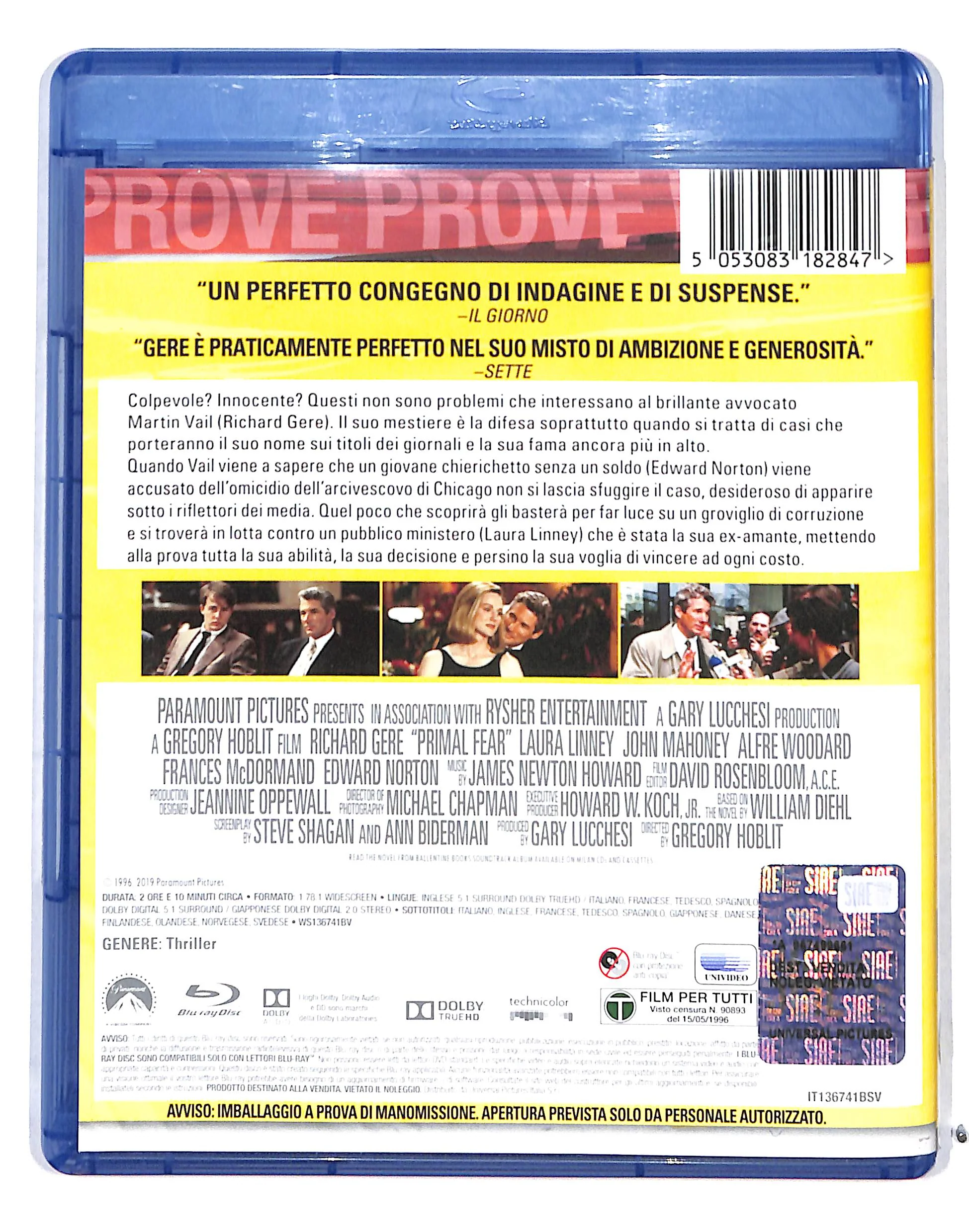 EBOND Schegge di paura BLURAY BLURAY DB685164 - Image 2