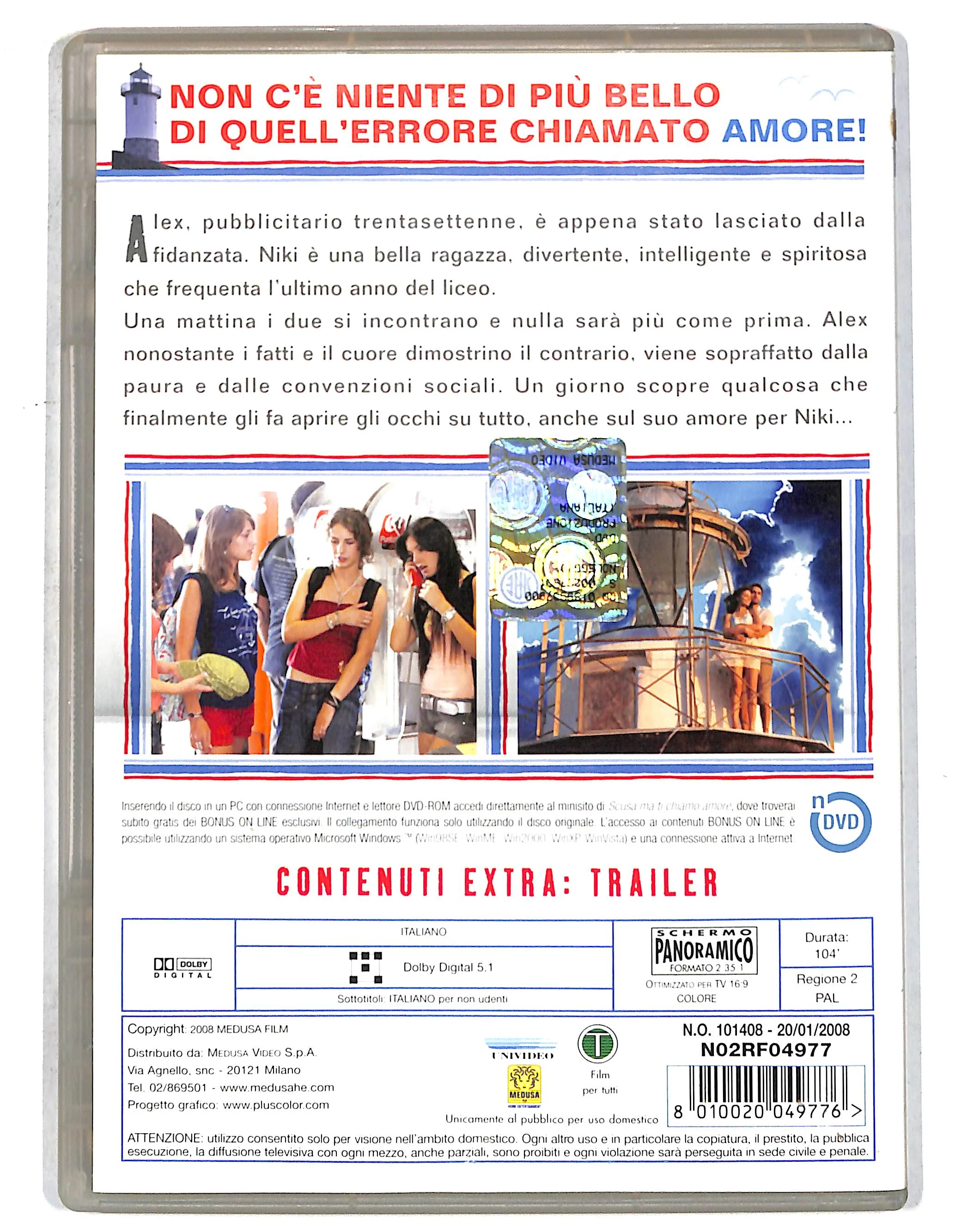 EBOND Scusa ma ti chiamo amore NOLEGGIO DVD DB748114 - Image 2