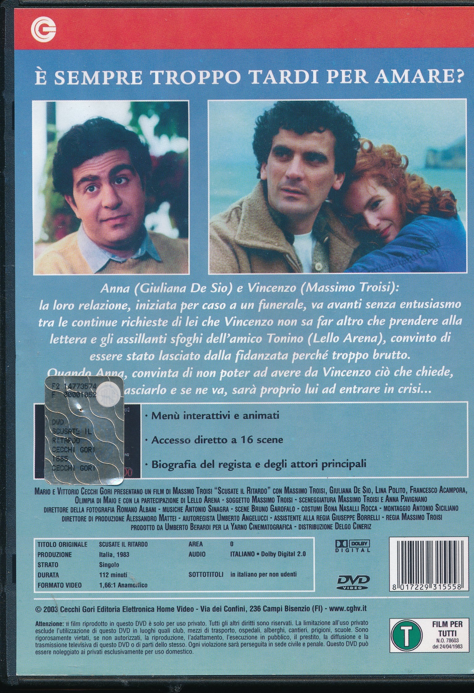 EBOND Scusate il Ritardo NOLEGGIO DVD DB742104 - Image 2