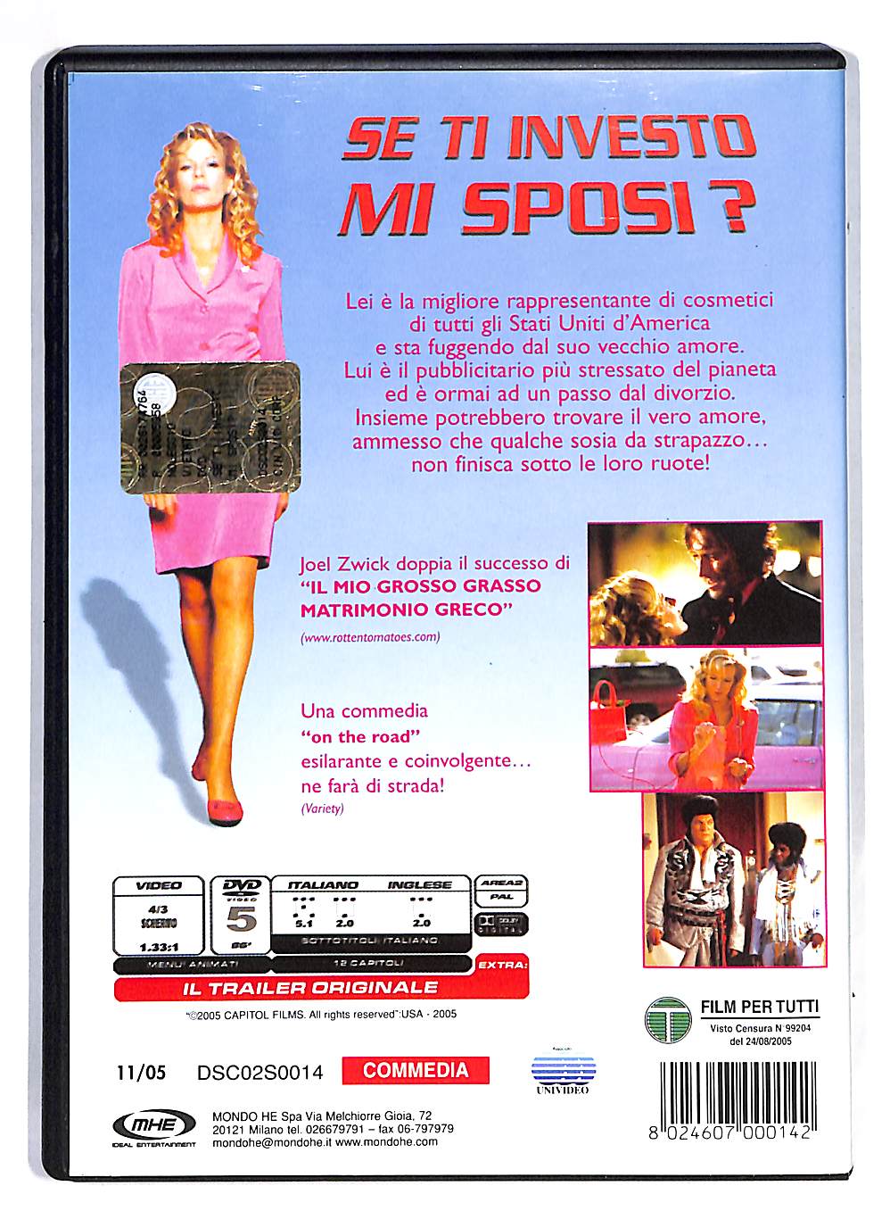 EBOND Se ti investo mi sposi ? DVD DB739950 - Image 2