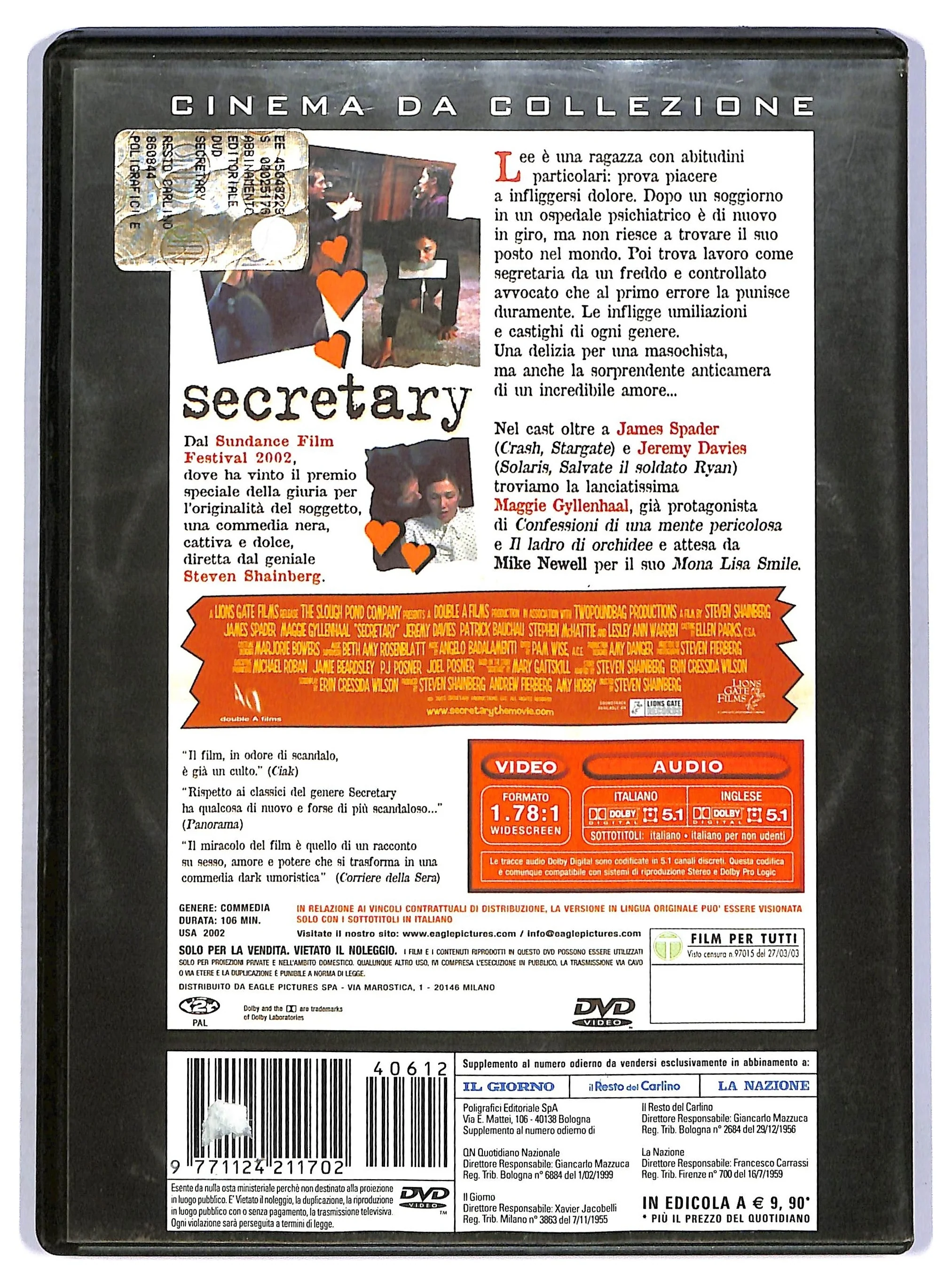 EBOND Secretary EDITORIALE DVD DB727957 - Image 2
