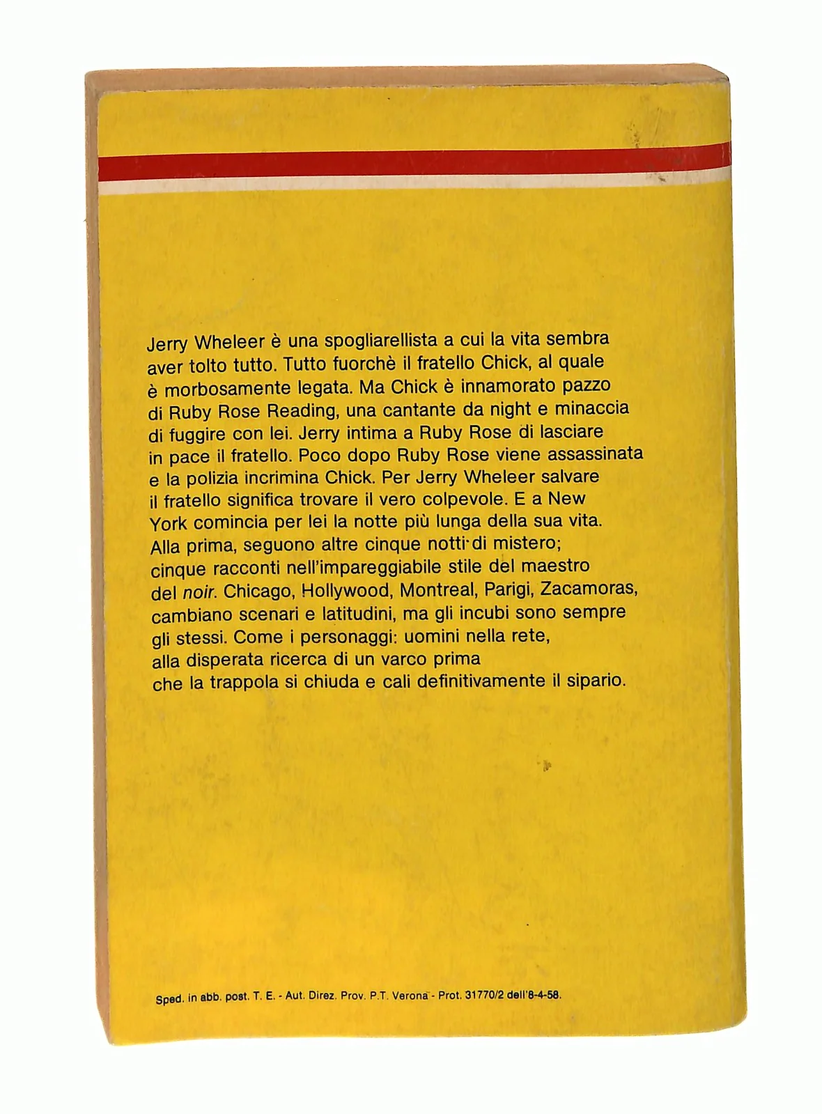 EBOND Sei Notti Di Mistero Woolrich Il Giallo Mondadori 1991 Libro LI048608 - Image 2