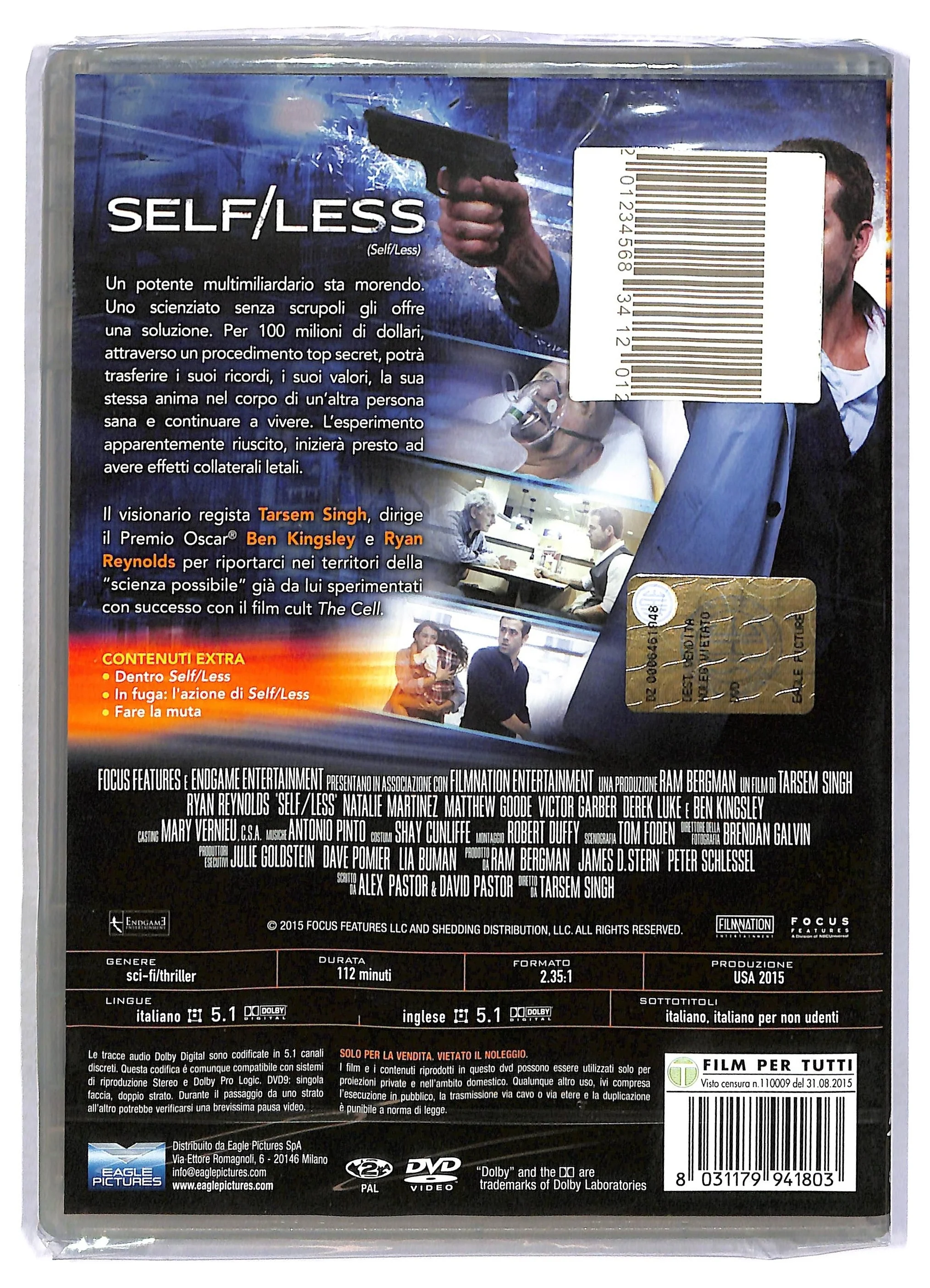 EBOND Self/less NOLEGGIO DVD DB758163 - Image 2
