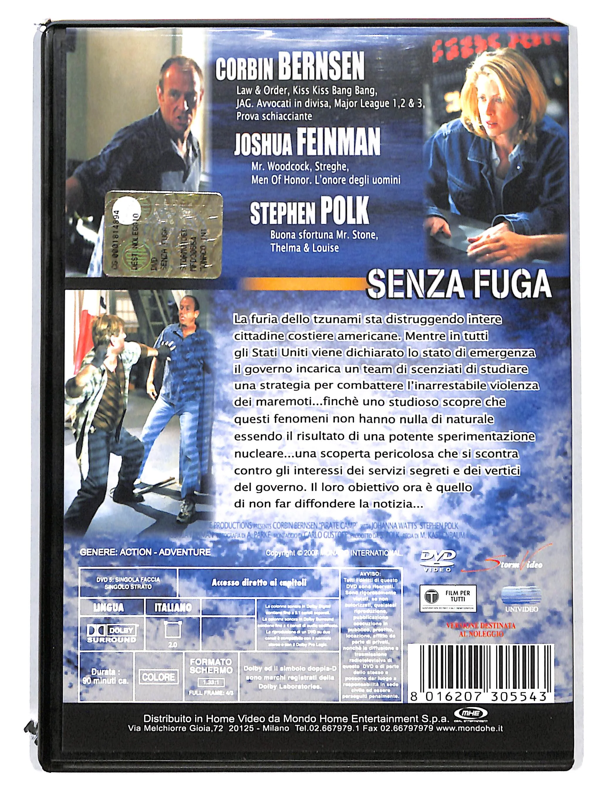 EBOND Senza fuga - allarme tzunami DVD DB725442 - Image 2