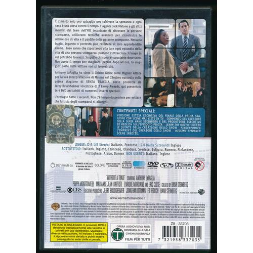 EBOND Senza Traccia Stagione 01 DVD DB778937 - Image 2