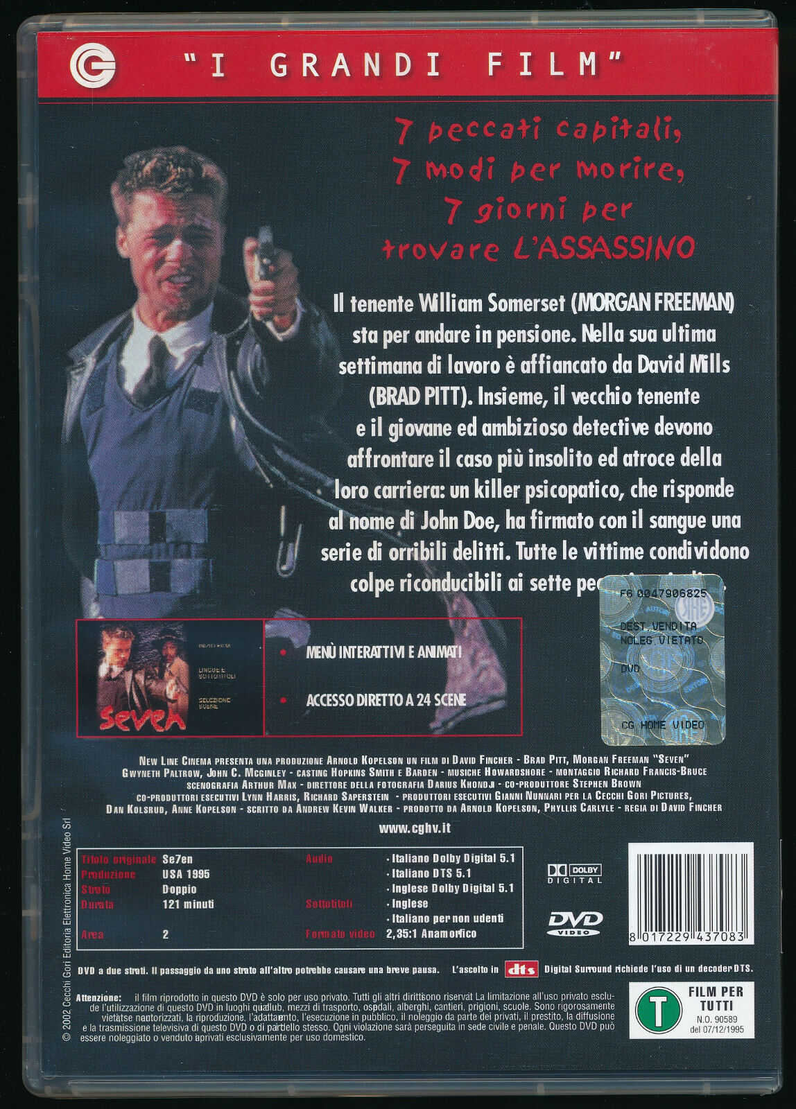 EBOND Seven DVD DB722102 - Image 2