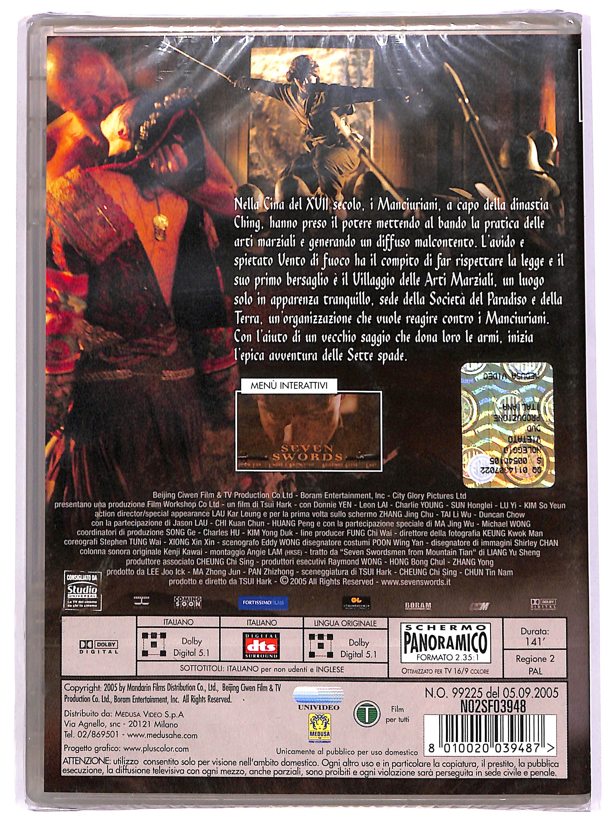 EBOND Seven Swords DVD DB699713 - Image 2