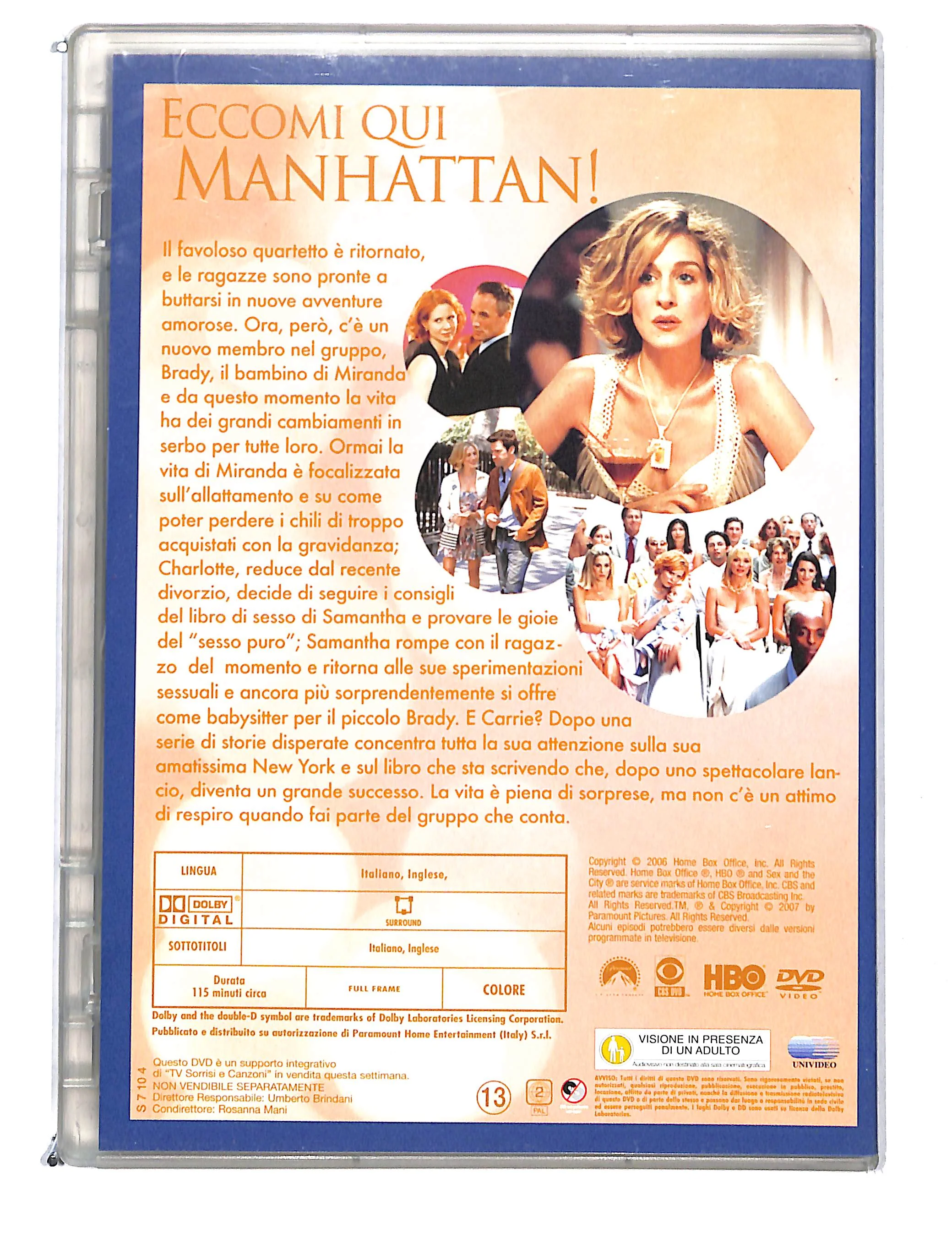 EBOND Sex and the city Stagione 5 Disco 2 episodi 5-8 EDITORIALE DVD DB748865 - Image 2