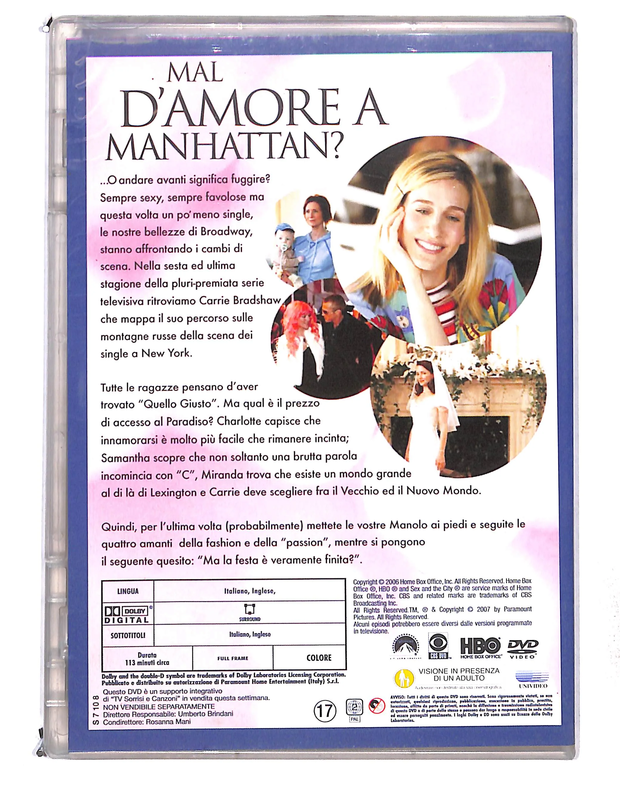 EBOND Sex and the City stagione 6 disco quattro episodi 13-16 DVD DB768458 - Image 2