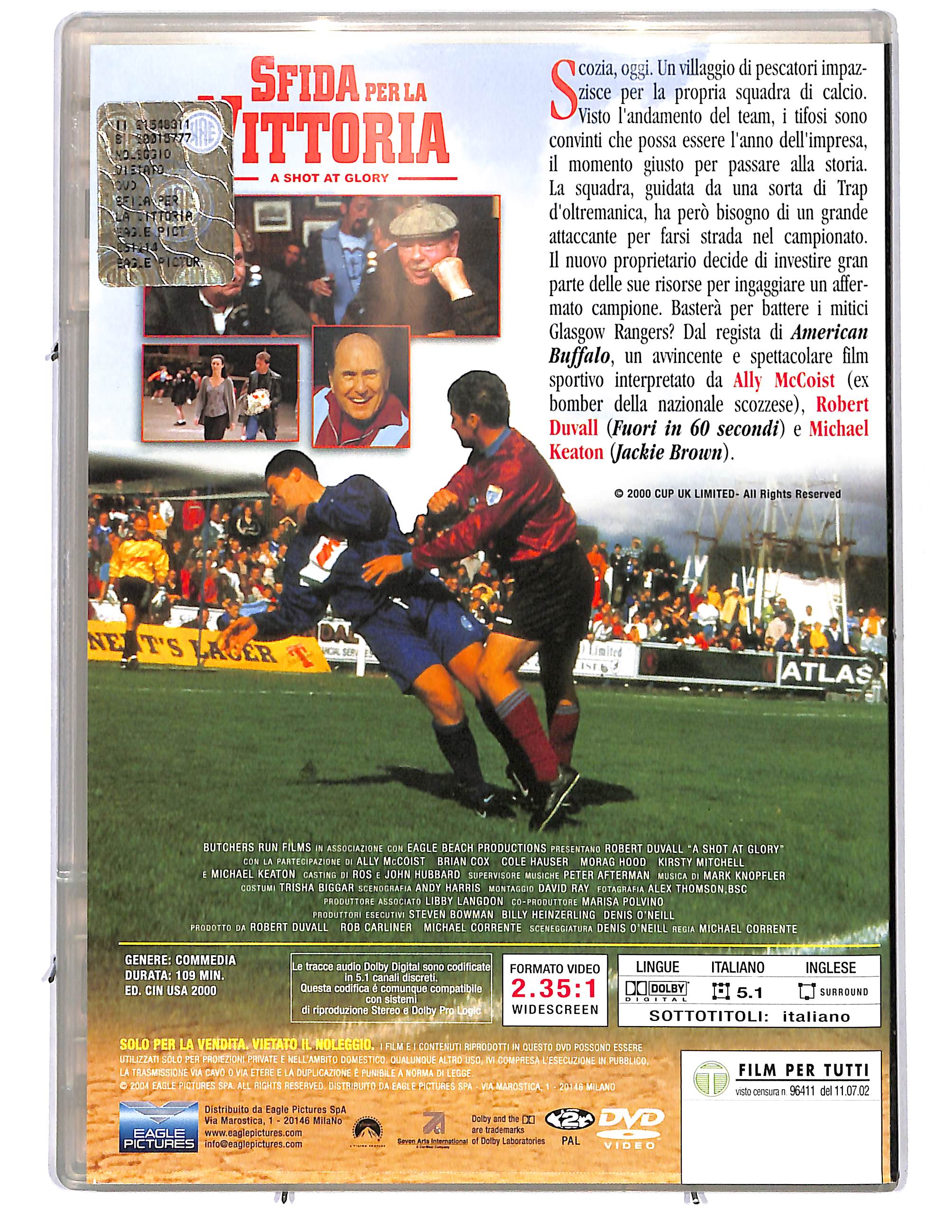 EBOND Sfida per la vittoria slimcase EDITORIALE DVD DB731616 - Image 2