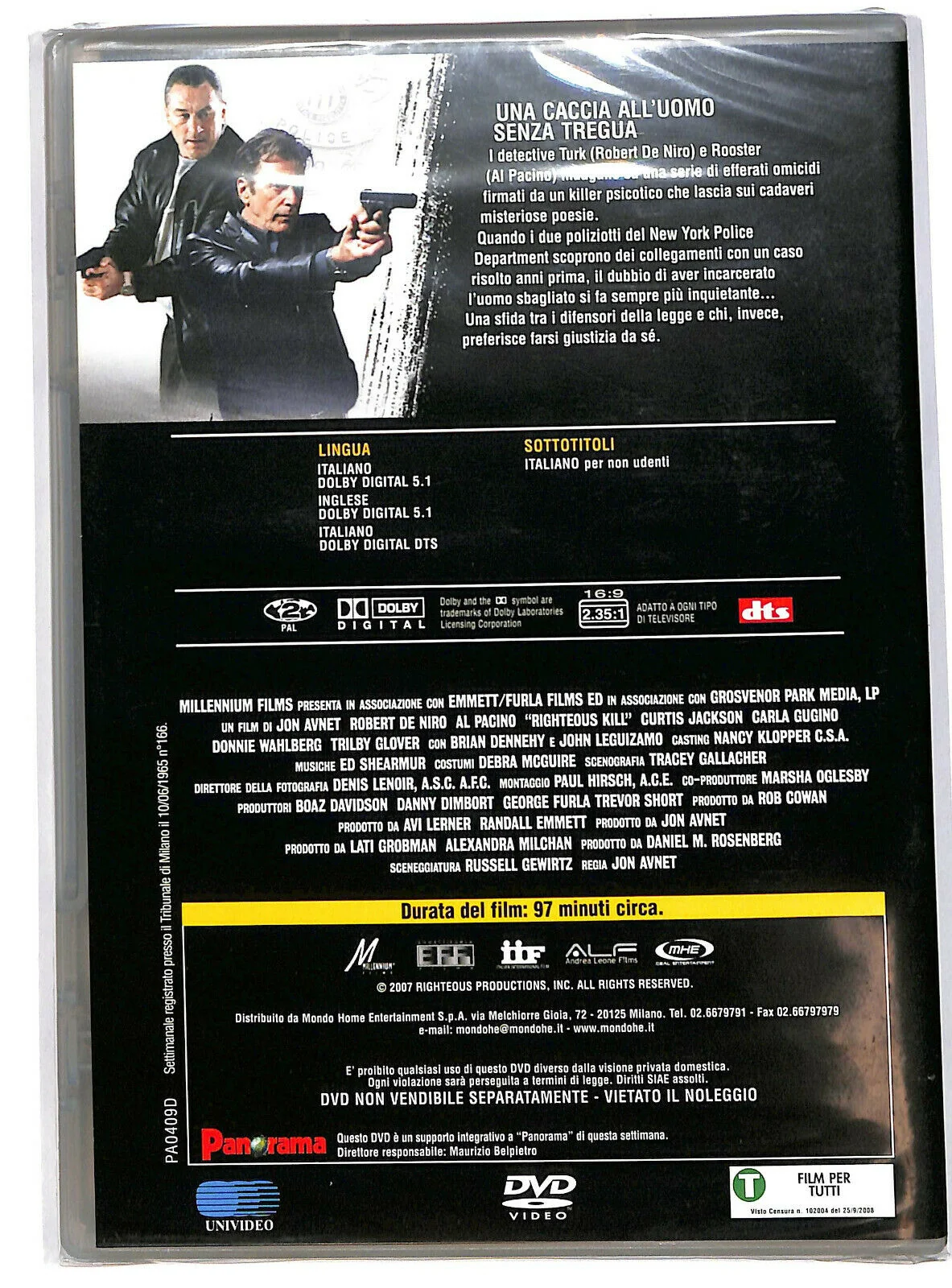 EBOND Sfida Senza Regole Editoriale DVD DB719132 - Image 2