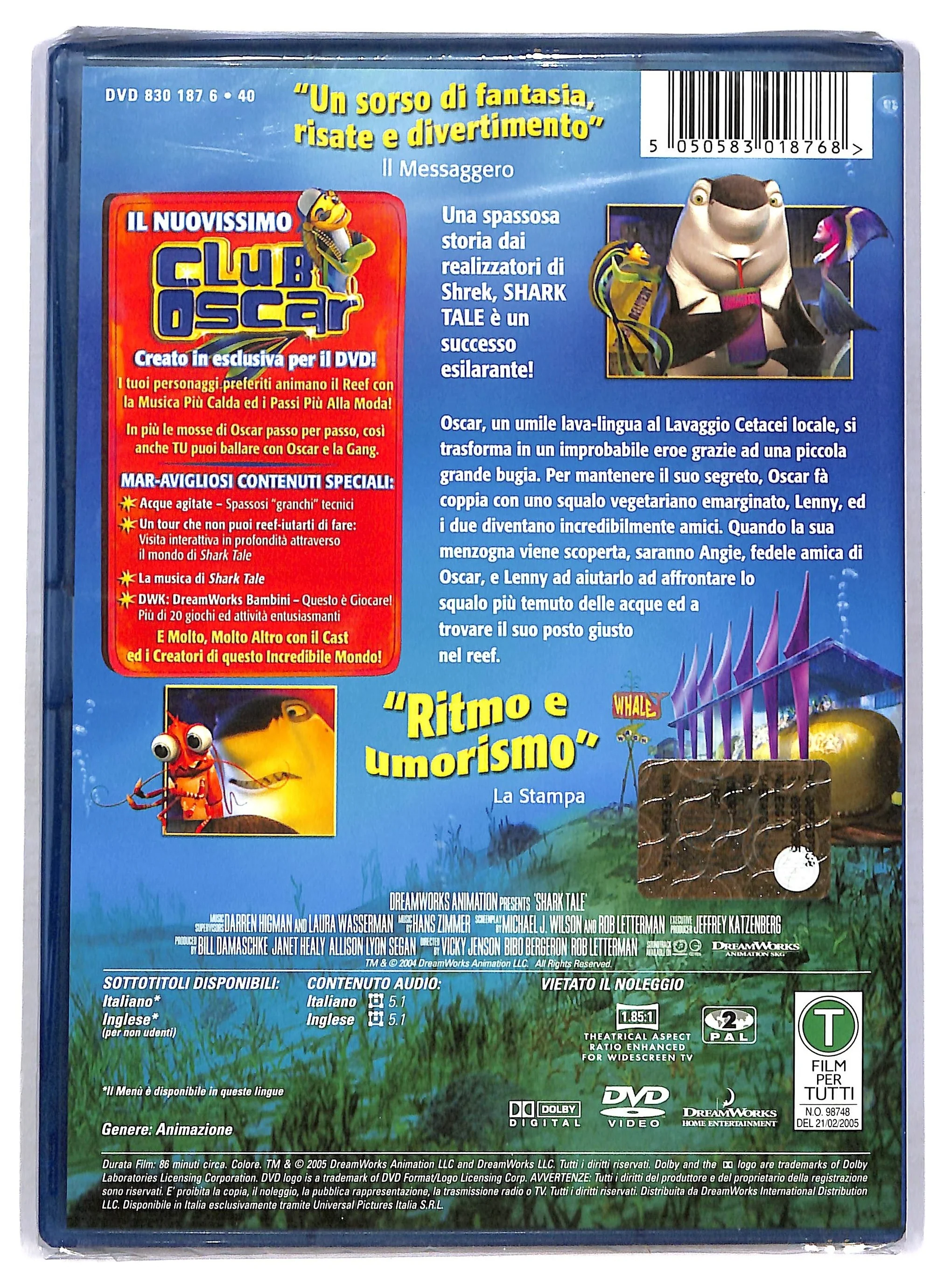 EBOND Shark Tale DVD DB724444 - Image 2