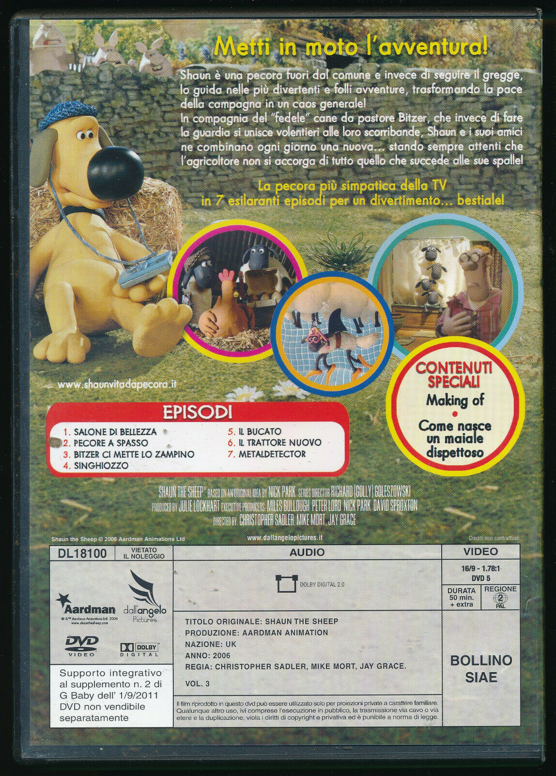 EBOND Shaun, Vita Da Pecora DVD DB691930 - Image 2