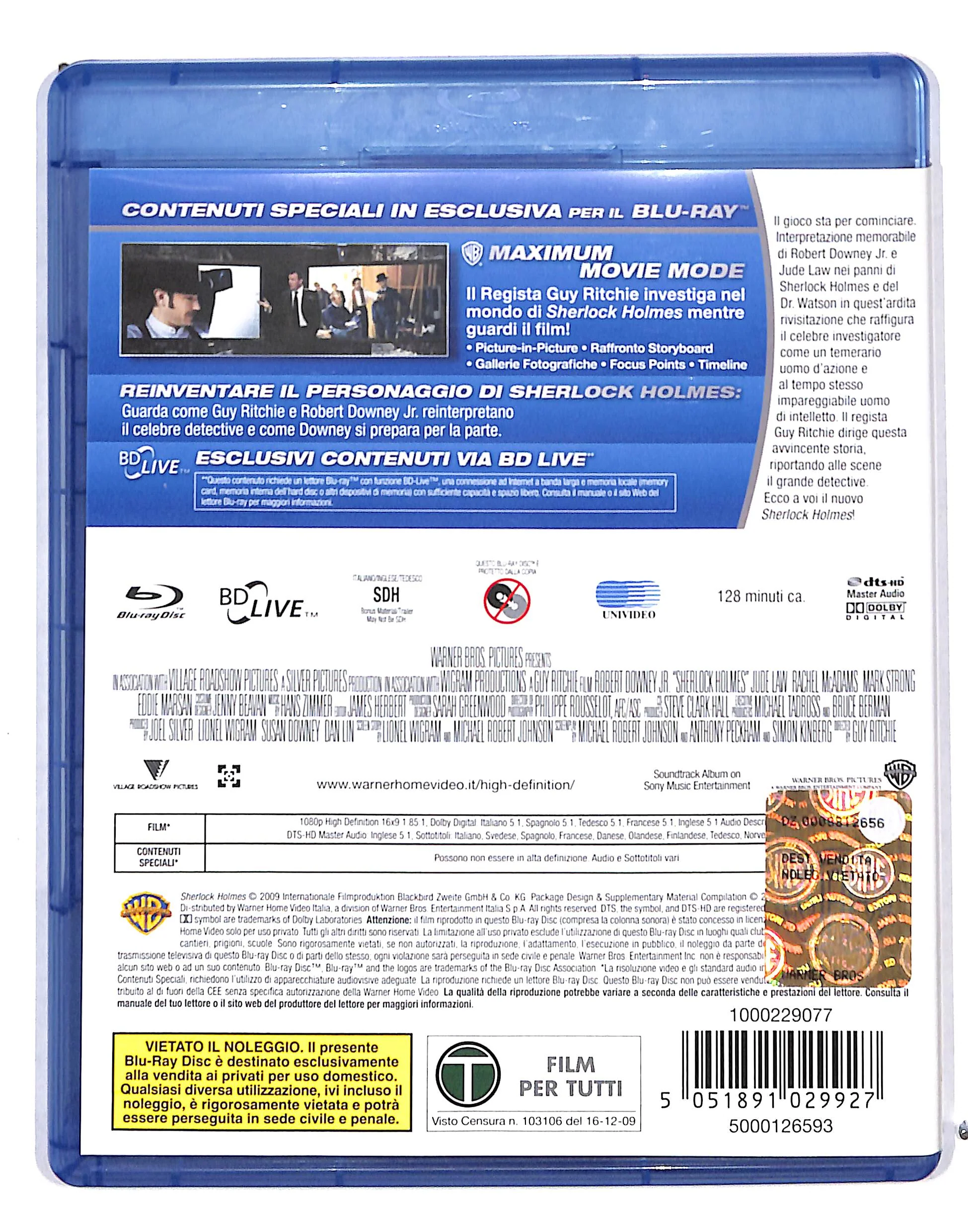 EBOND Sherlock Holmes BLURAY DB713234 - Image 2