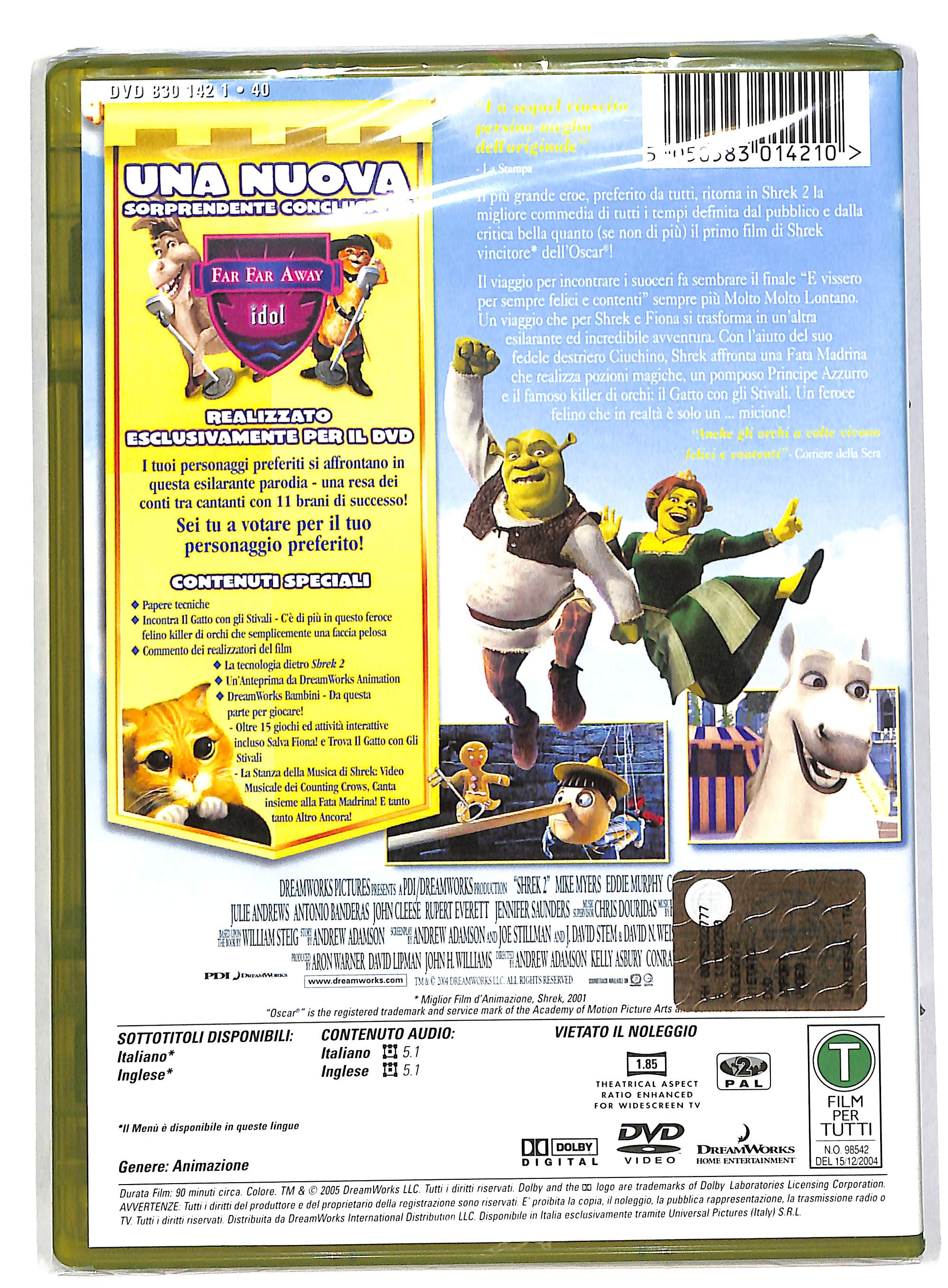 EBOND Shrek 2 NOLEGGIO DVD DB739559 - Image 2