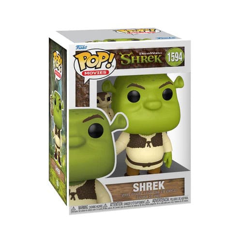 SHREK POP! MOVIES VINYL FIGURE 30TH ANNIVERSARY SHREK W/SNAKE 9 CM - Image 2