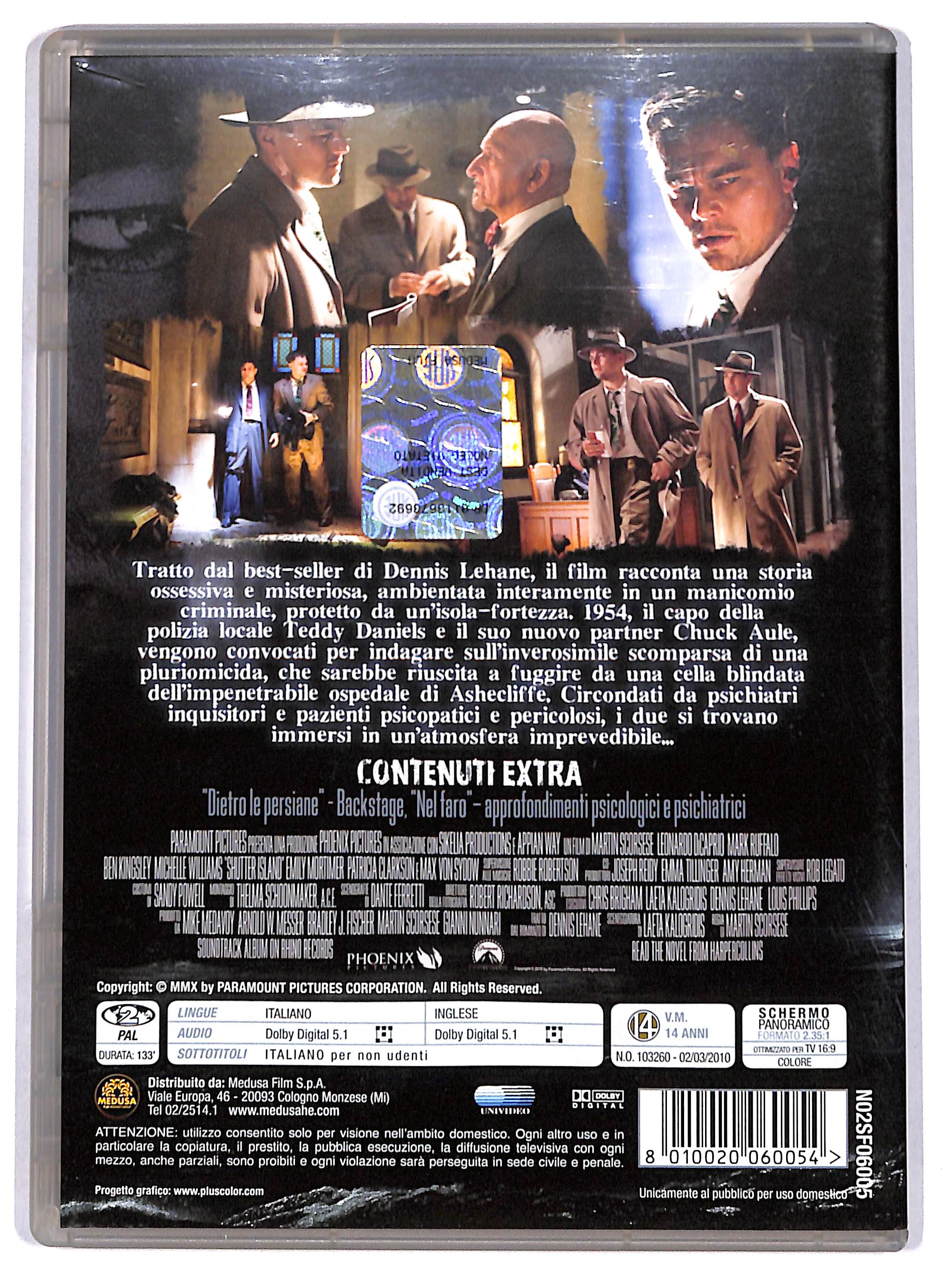 EBOND shutter island NOLEGGIO DVD DB699758 - Image 2