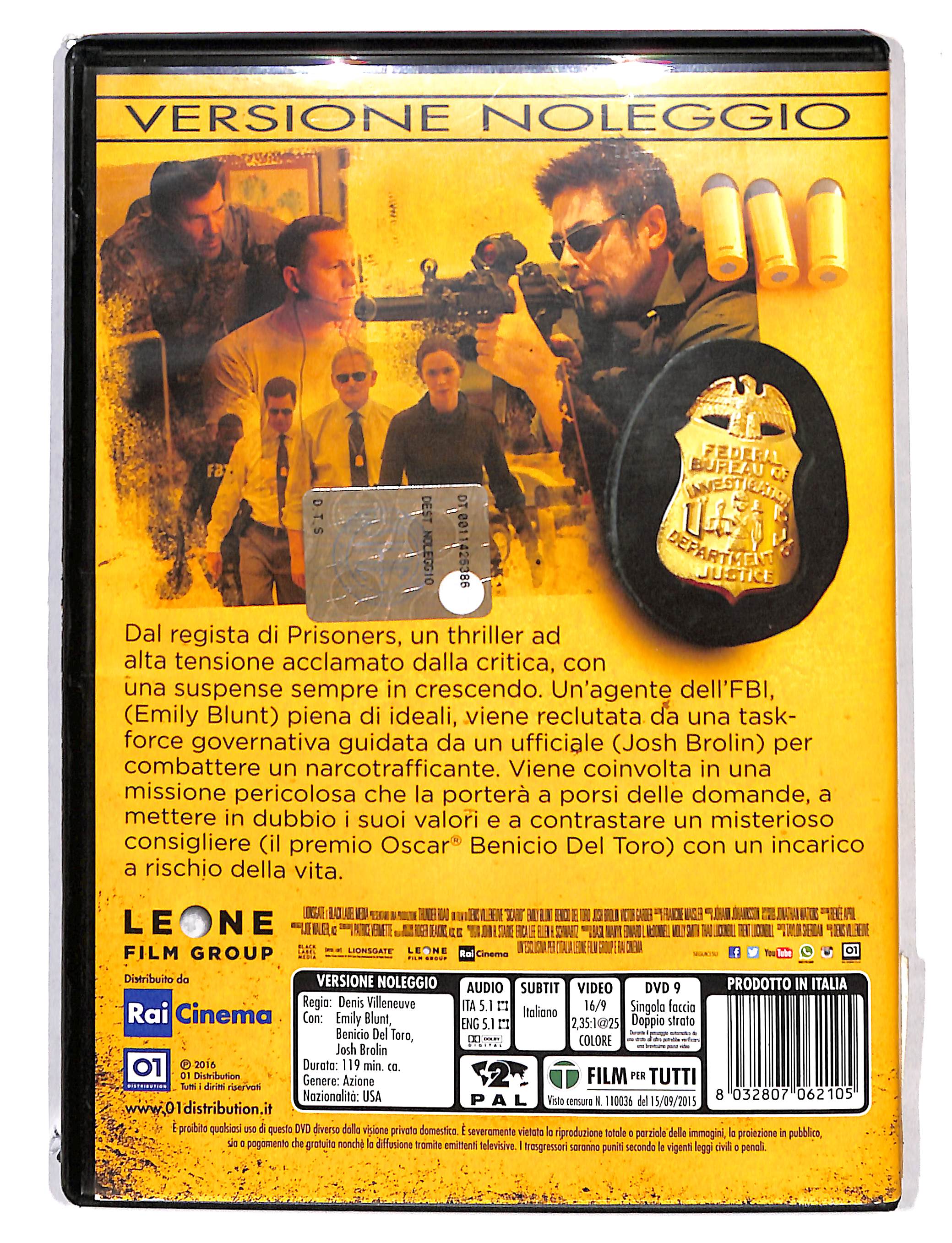 EBOND Sicario NOLEGGIO DVD DB692738 - Image 2