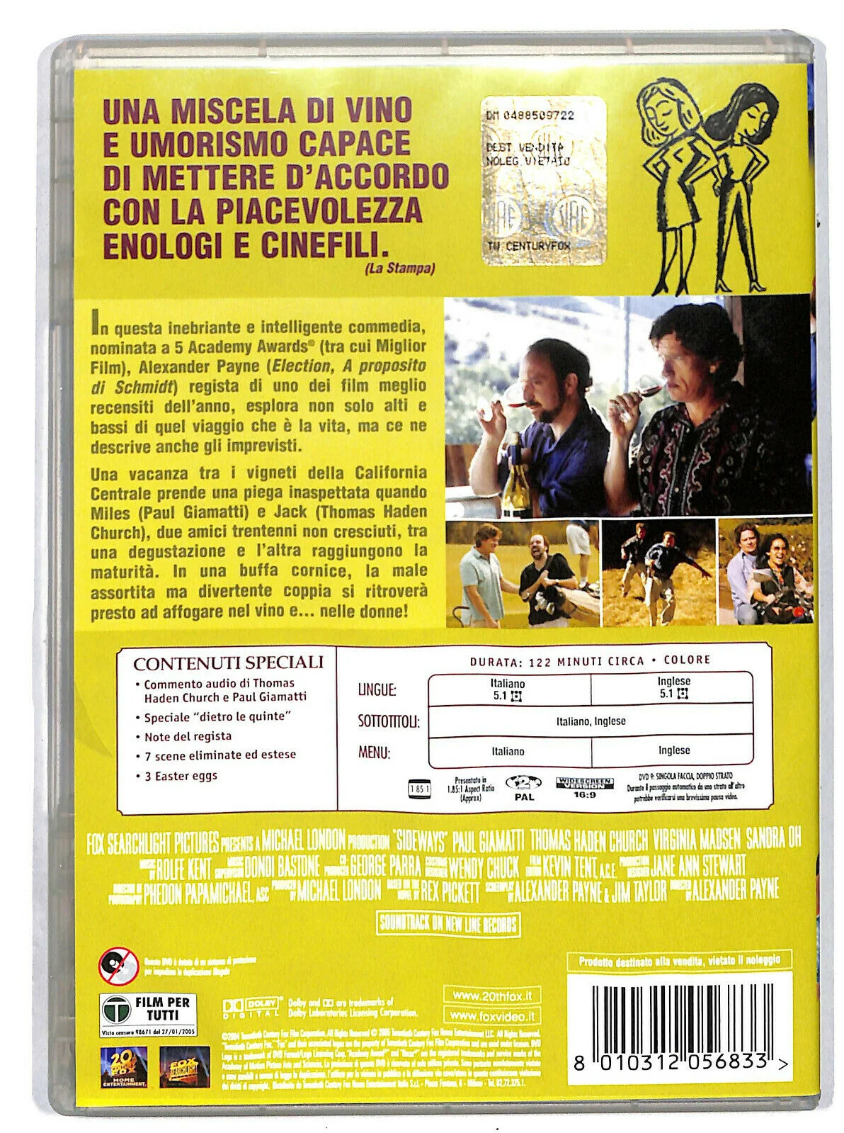 EBOND Sideways NOLEGGIO DVD DB725233 - Image 2