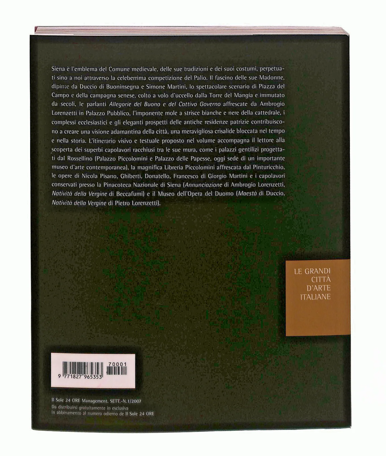 EBOND Siena Le Grandi Citta d Arte Italiane Il Sole Electa ConLibro LI048369 - Image 2