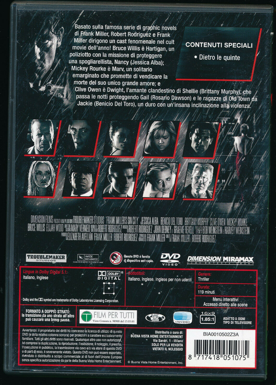 EBOND Sin City DVD DB743414 - Image 2