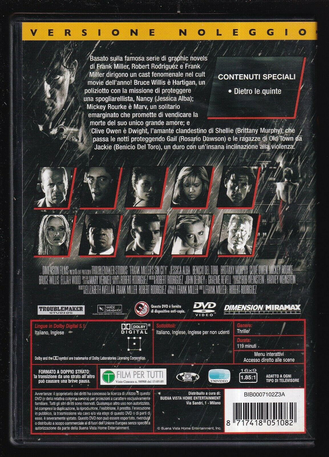 EBOND Sin City Ex Noleggio DVD DB756118 - Image 2