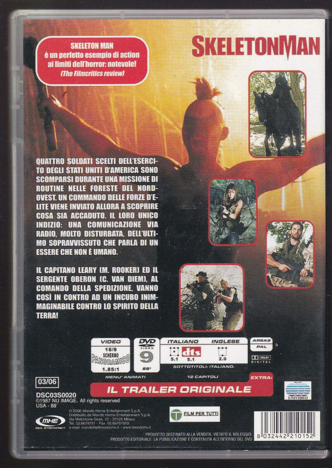 EBOND Skeletonman NOLEGGIO DVD DB694911 - Image 2