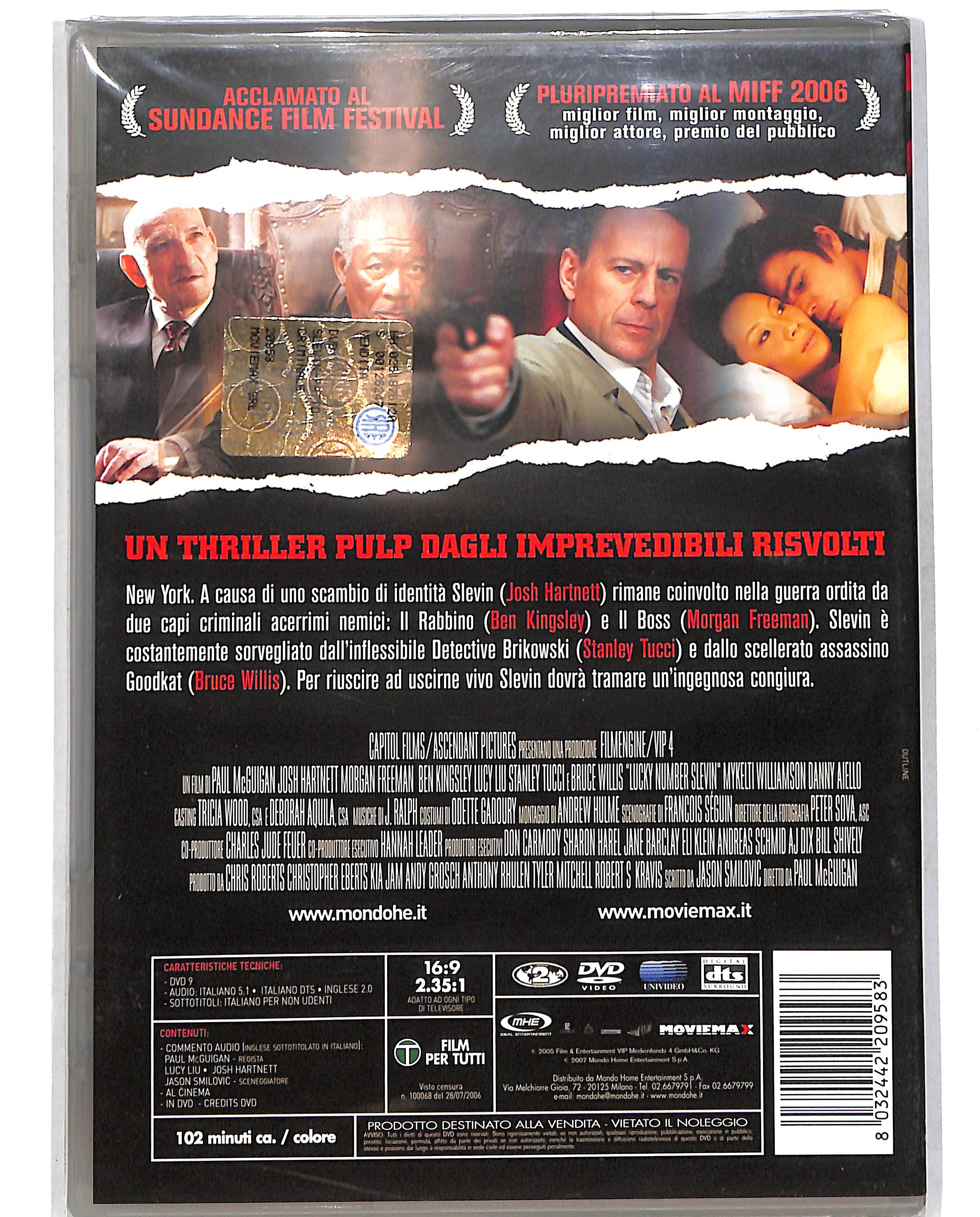 EBOND Slevin Patto Criminale DVD DB729622 - Image 2