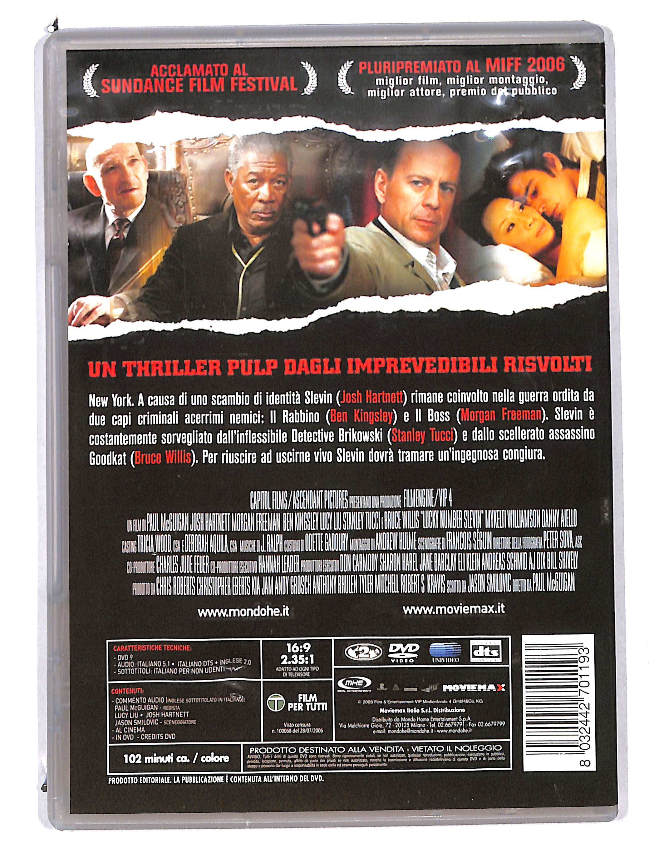 EBOND Slevin - Patto Criminale DVD DB754333 - Image 2