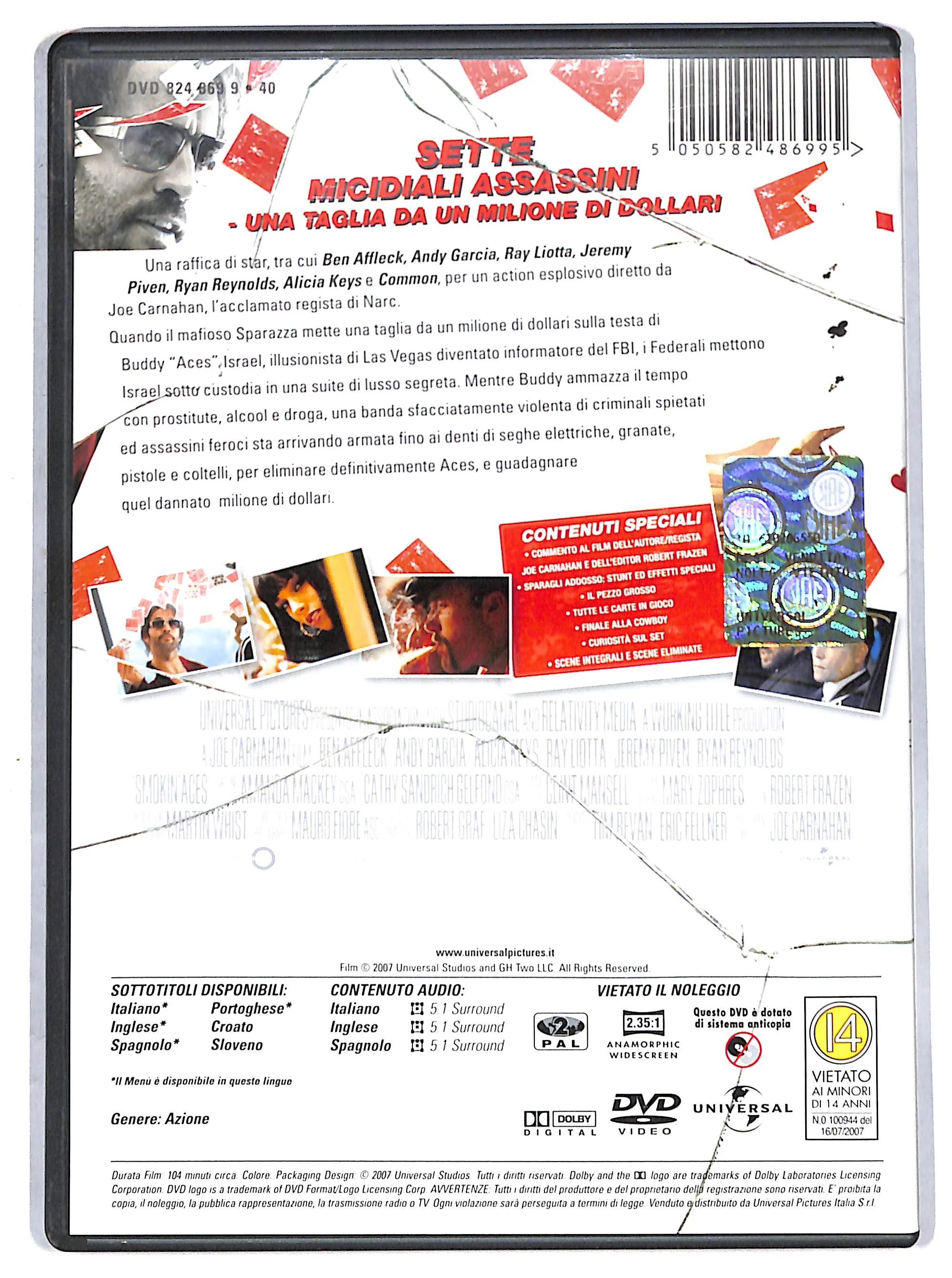EBOND smokin'aces DVD DB750964 - Image 2
