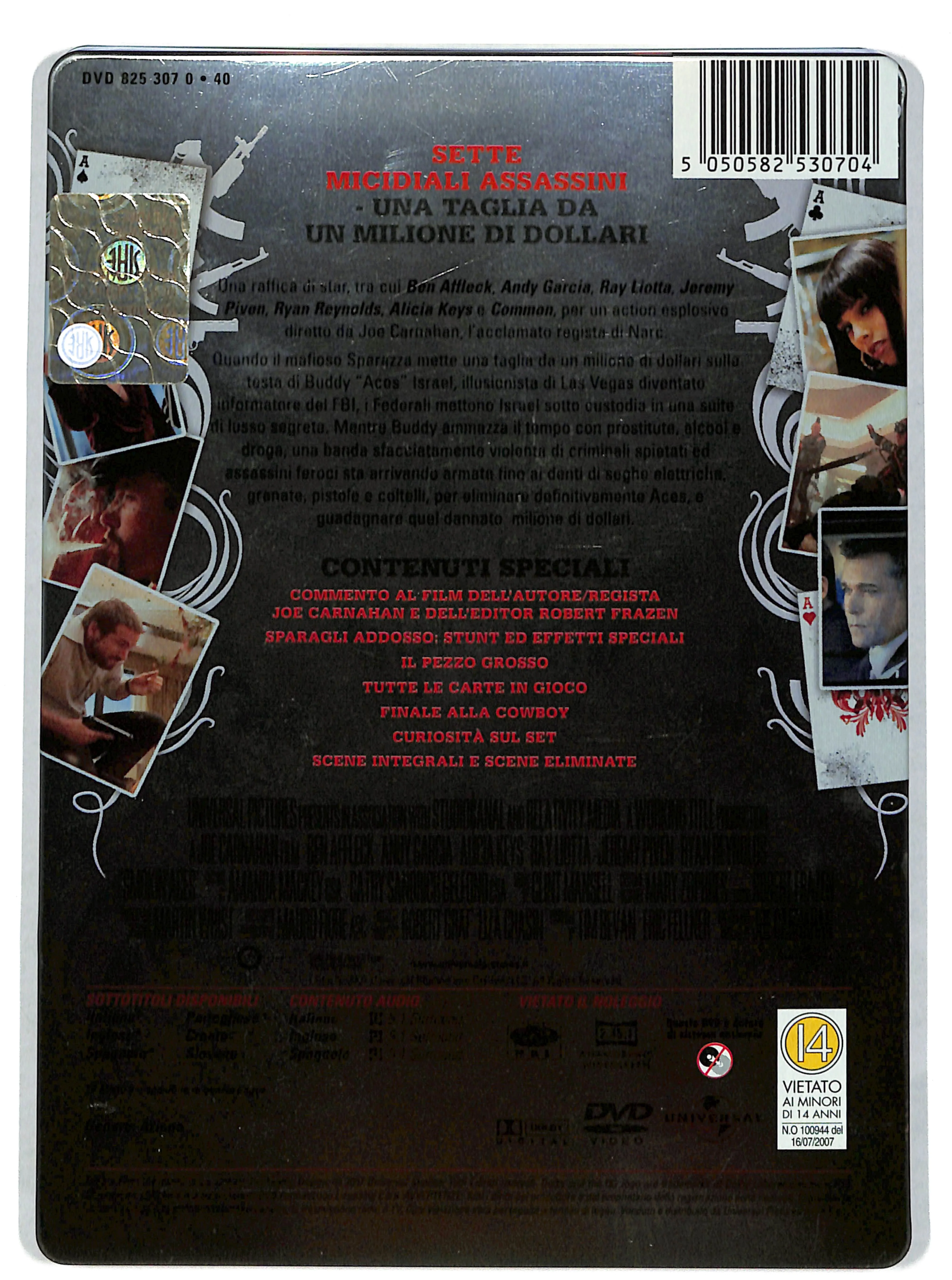 EBOND Smokin' Aces STEELBOOK DVD DB731609 - Image 2