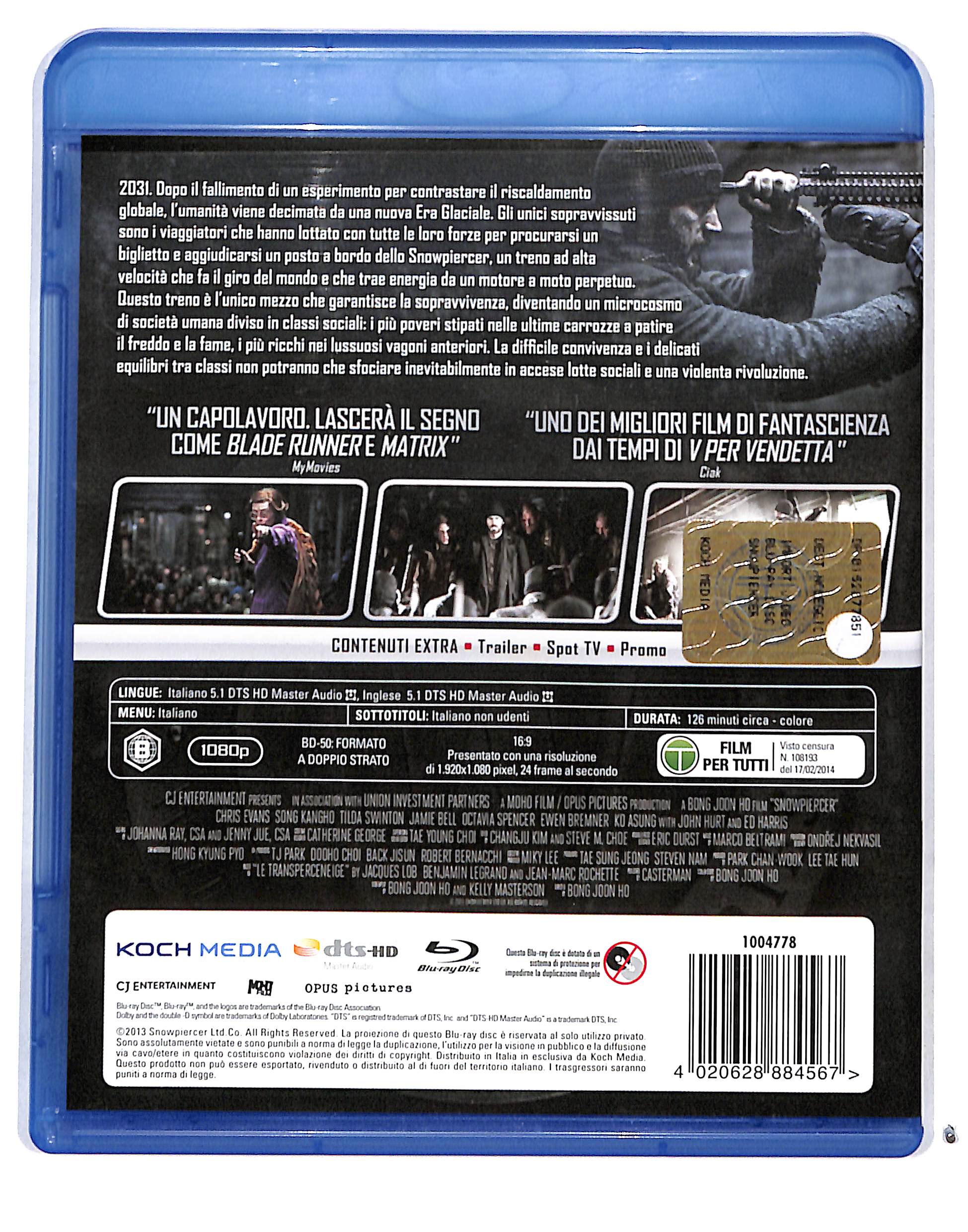 EBOND Snowpiercer BLURAY BLURAY DB713215 - Image 2