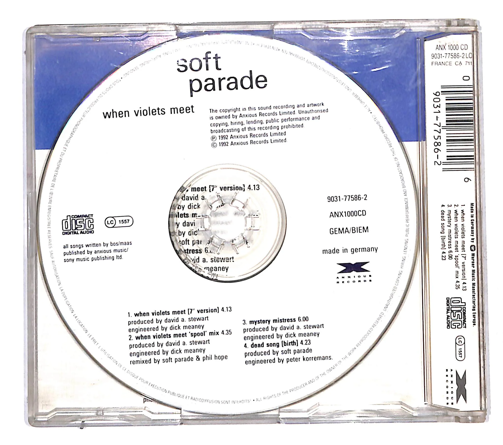 EBOND Soft Parade - When Violets Meet CD CB118151 - Image 2