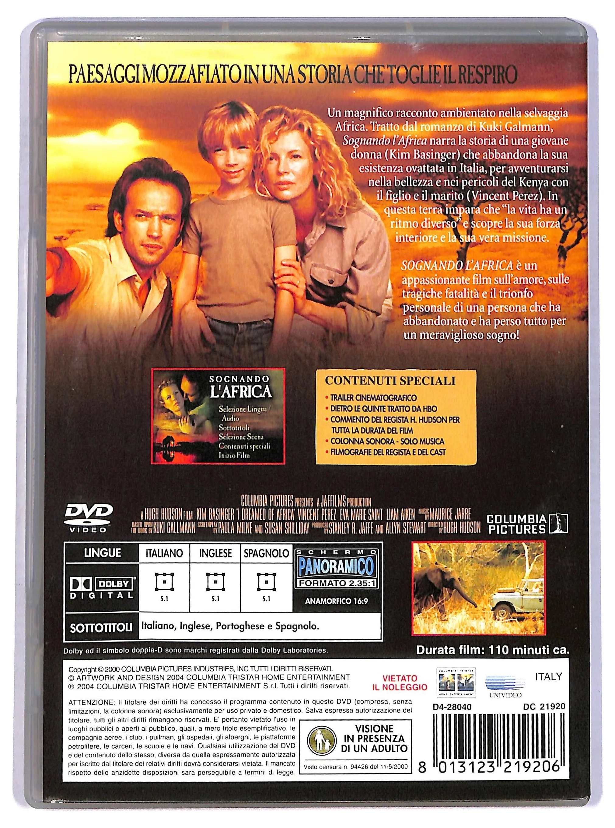 EBOND Sognando l'Africa DVD DB710813 - Image 2