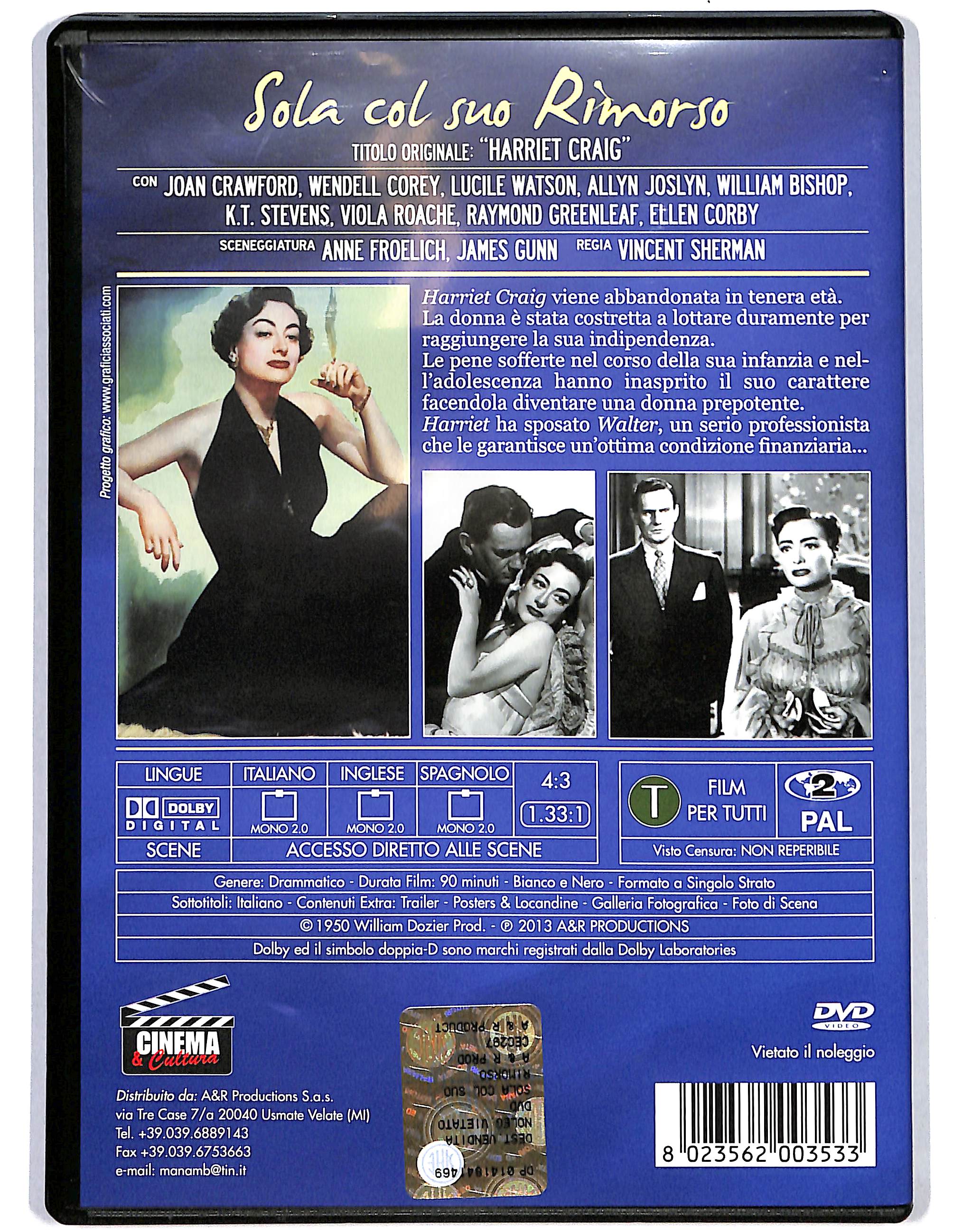 EBOND Sola col suo rimorso DVD DB748344 - Image 2