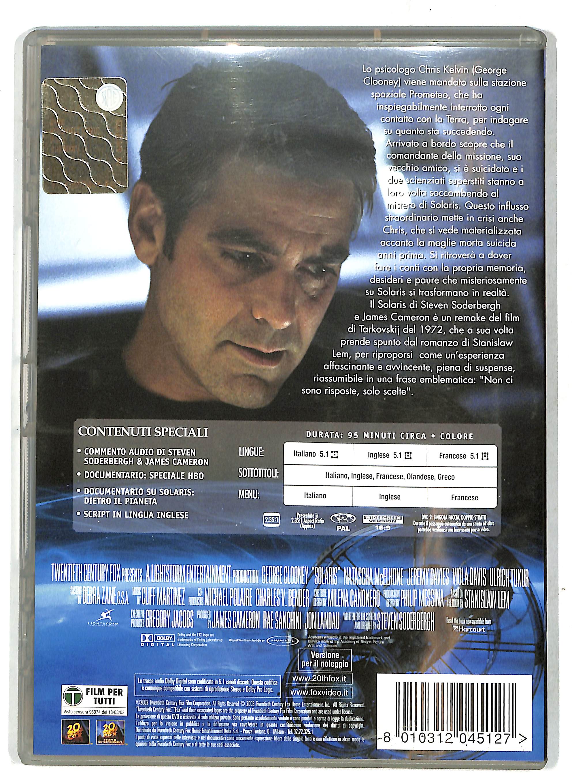 EBOND Solaris NOLEGGIO DVD DB732944 - Image 2