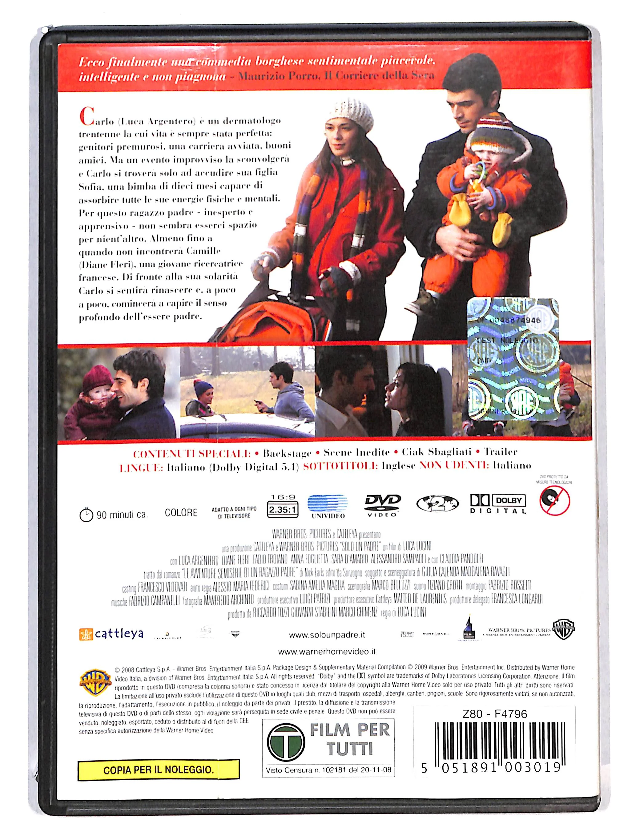 EBOND Solo un padre NOLEGGIO DVD DB738358 - Image 2