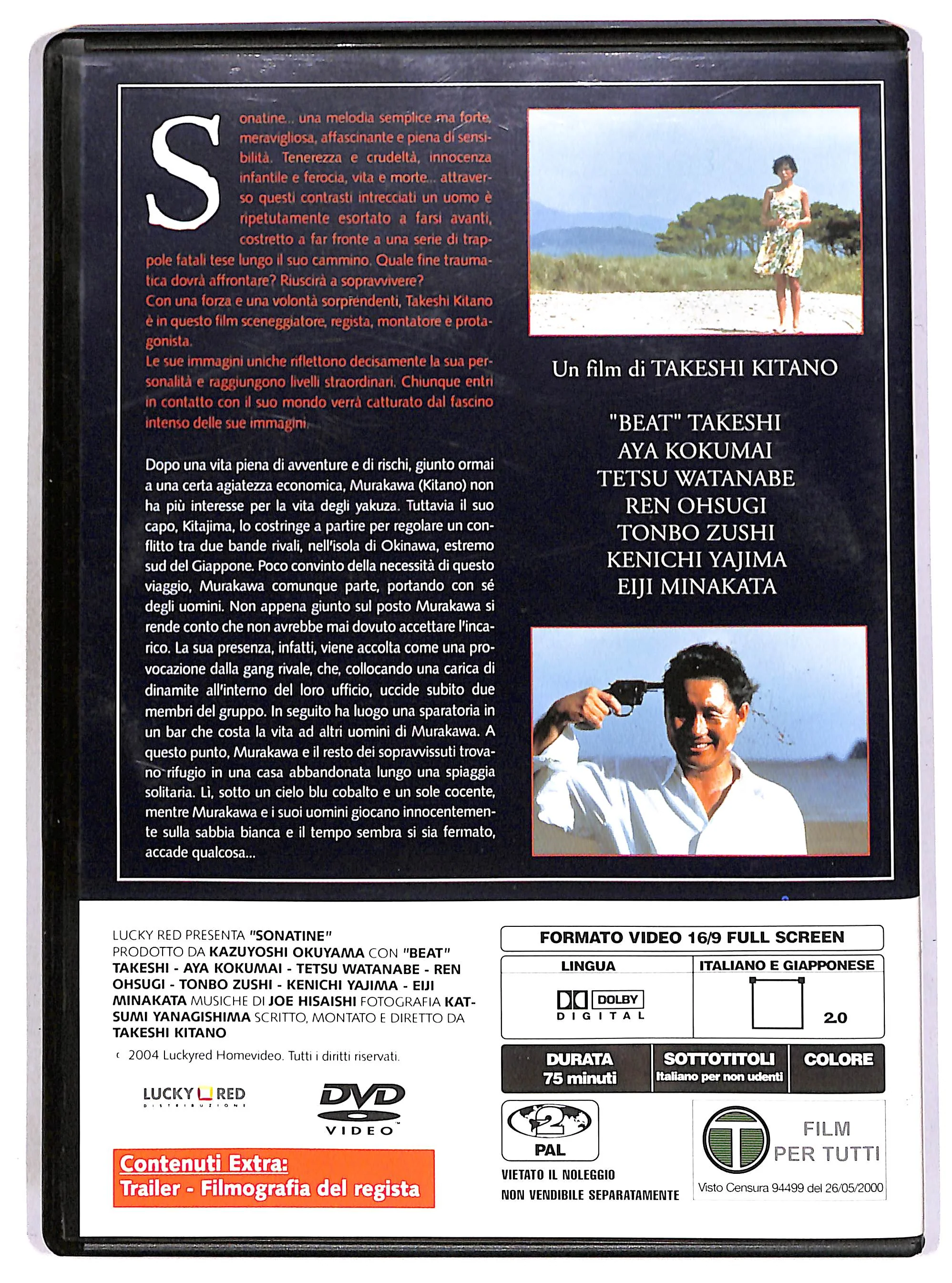 EBOND Sonatine EDITORIALE DVD DB740323 - Image 2