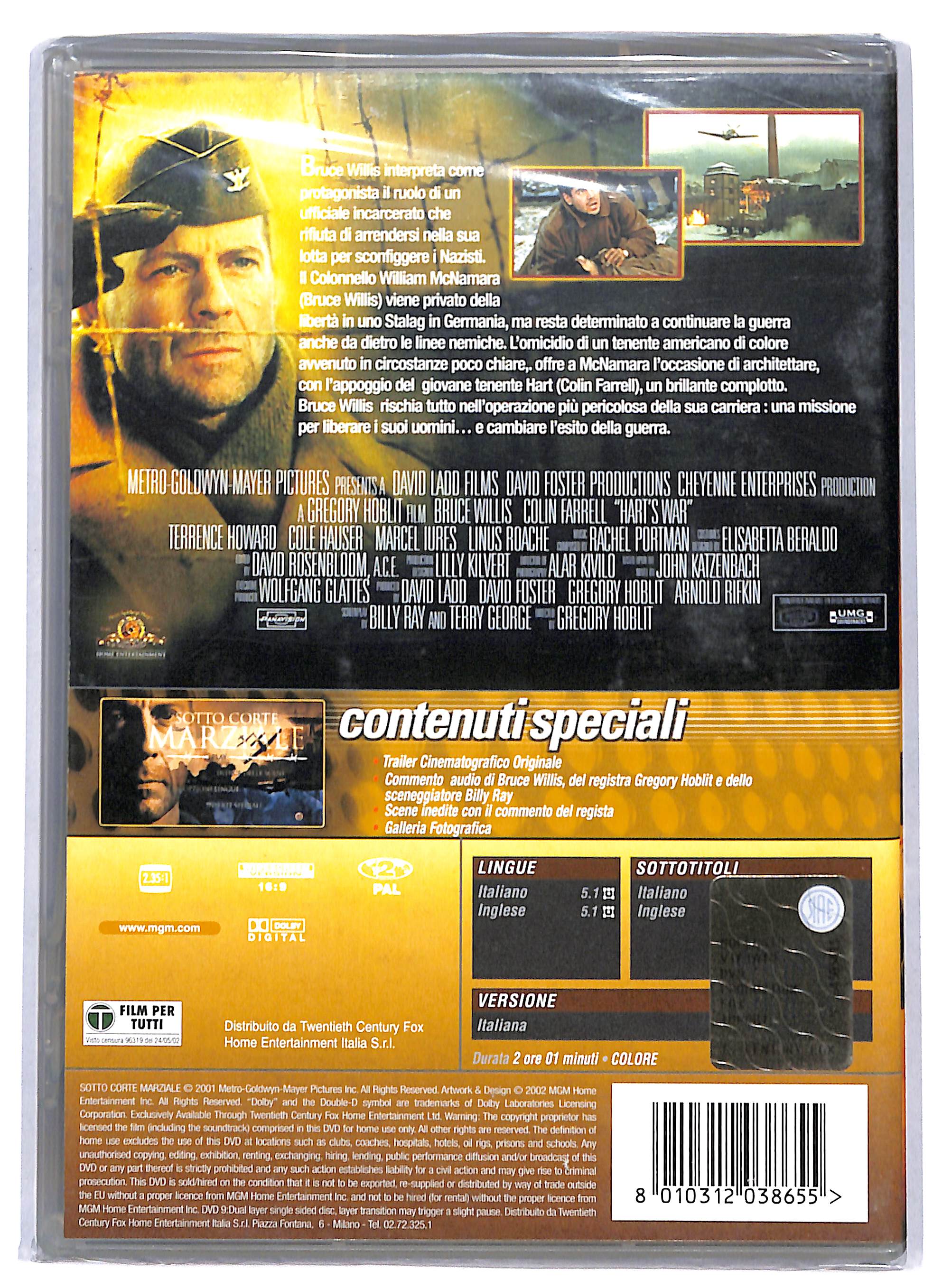 EBOND Sotto corte marziale DVD DB749739 - Image 2
