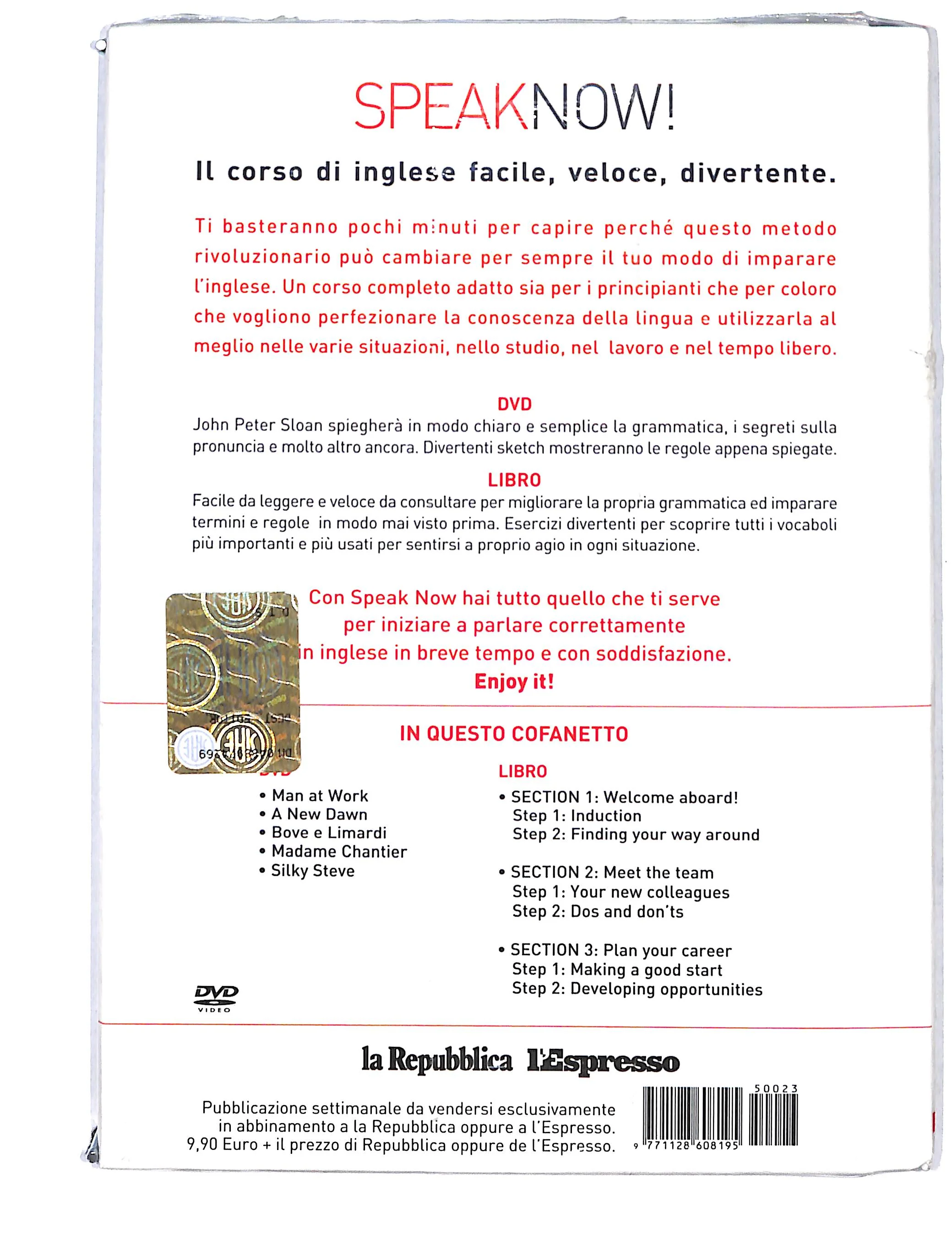 EBOND Speak Now! the complete collection vol.23 EDITORIALE DVD DB741828 - Image 2