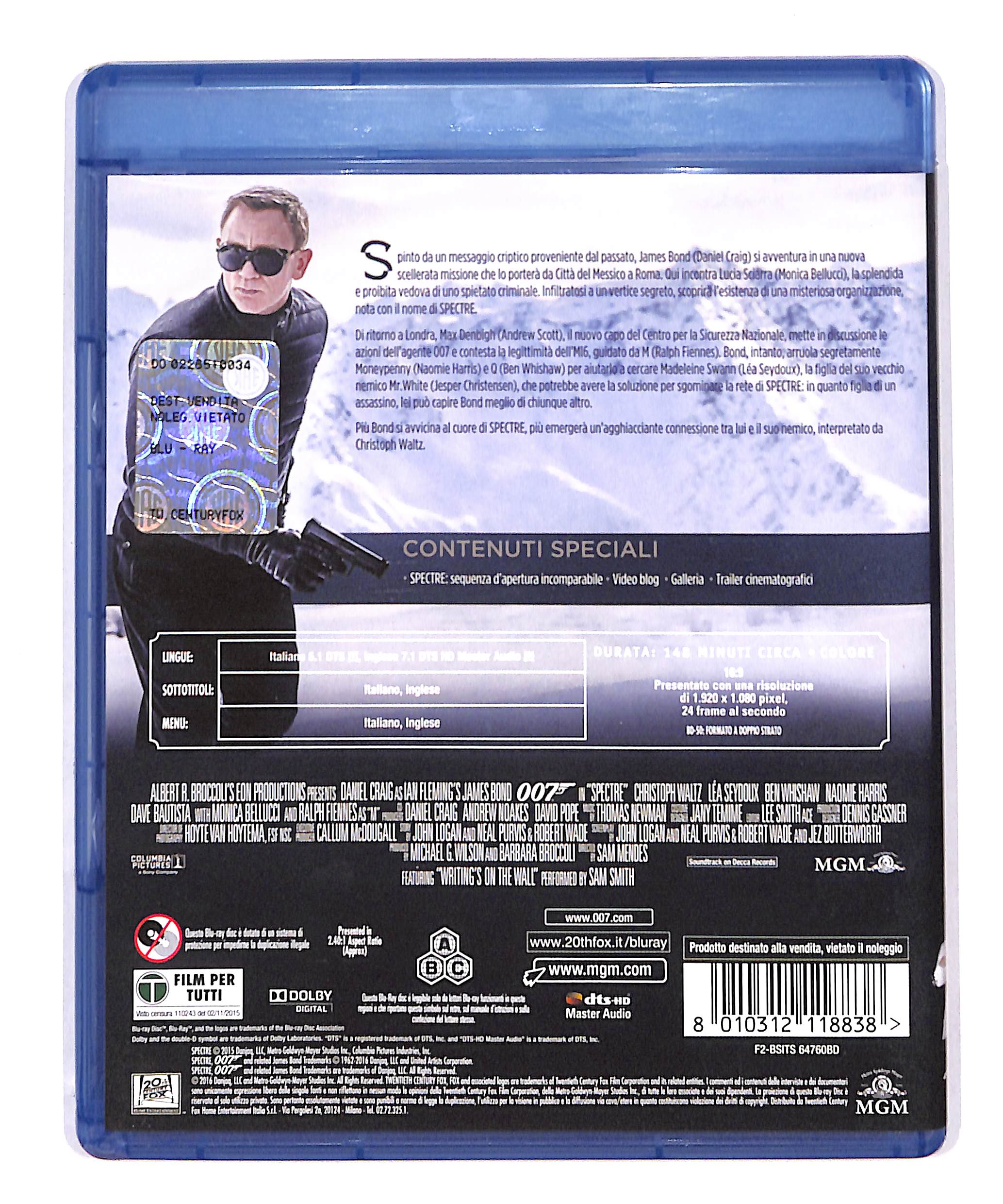 EBOND Spectre BLURAY DB713718 - Image 2