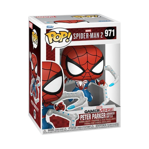 Spider-Man 2 POP! Games Vinyl Figure Peter Parker Suit 9 cm P038260 - Image 2