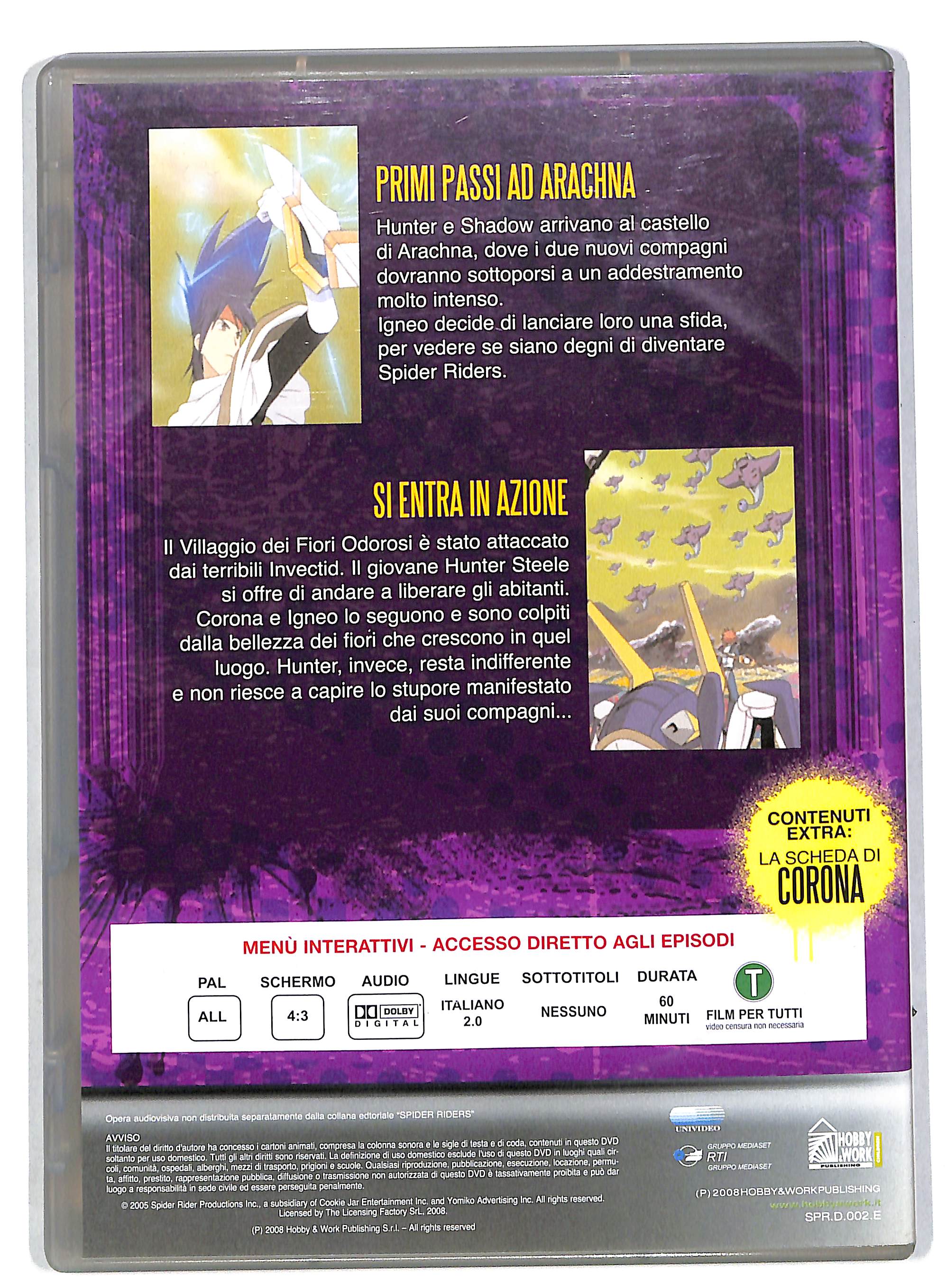 EBOND Spider riders volume 2 EDITORIALE DVD DB728826 - Image 2