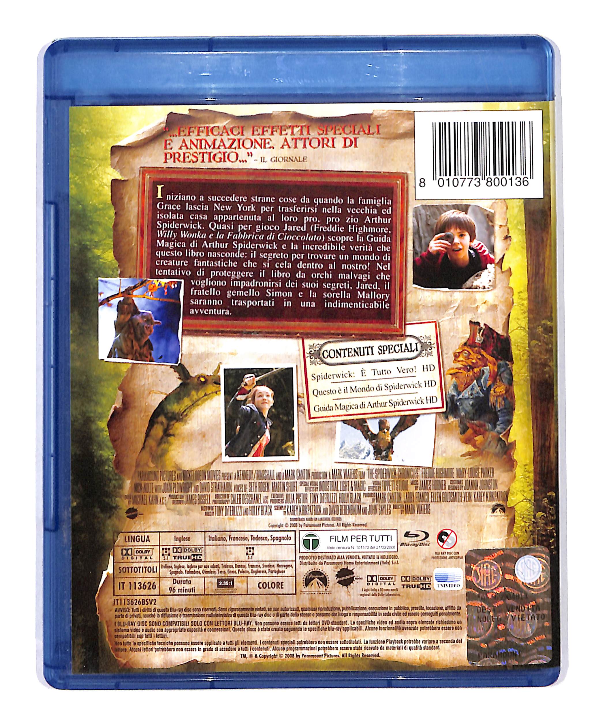 EBOND Spiderwick - Le cronache BLURAY DB690755 - Image 2