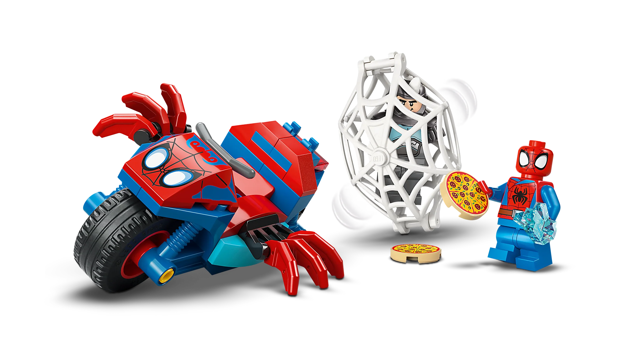 LEGO 11206 Spidey sulla moto contro Rhino