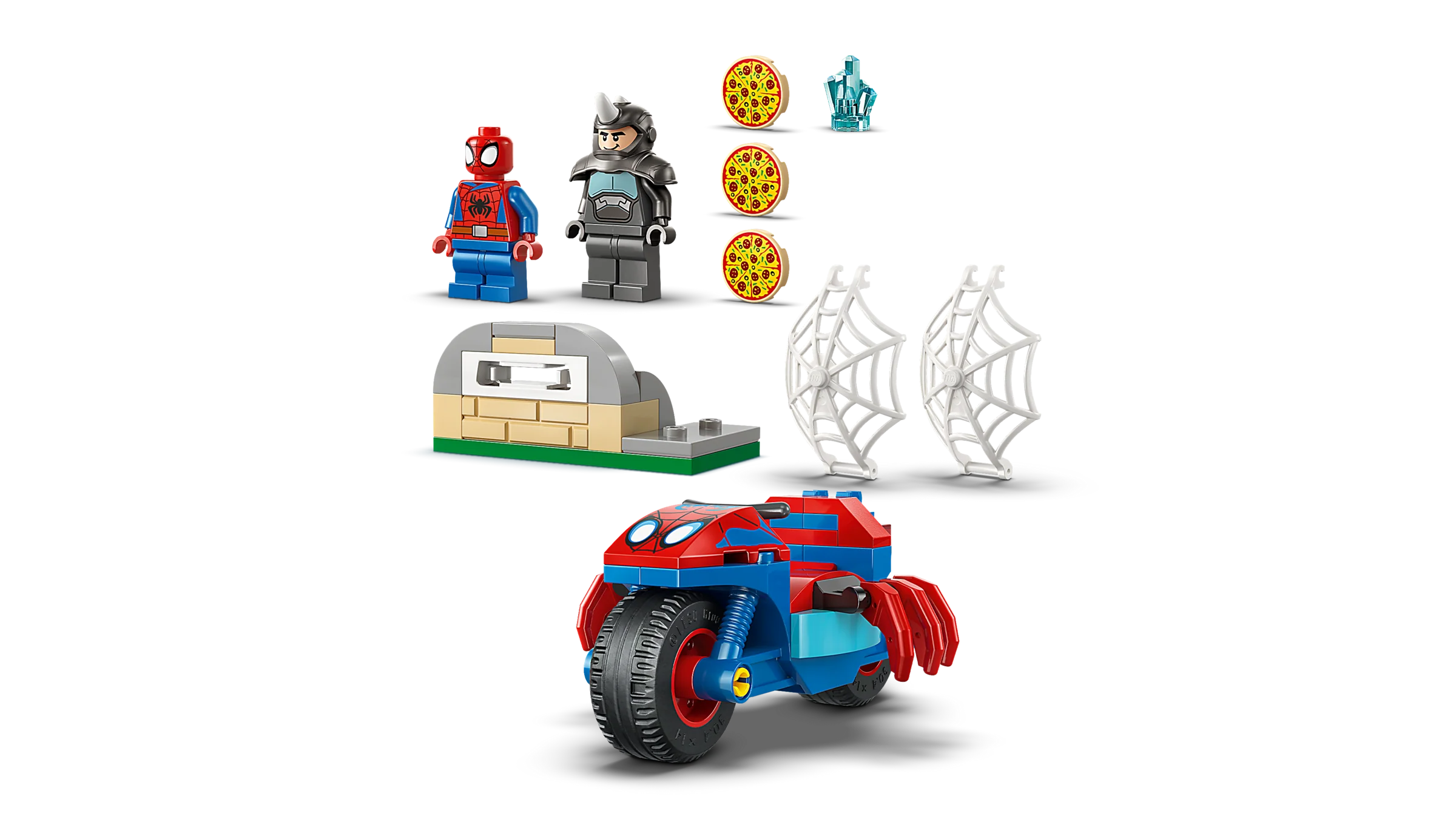 LEGO 11206 Spidey sulla moto contro Rhino - Image 3