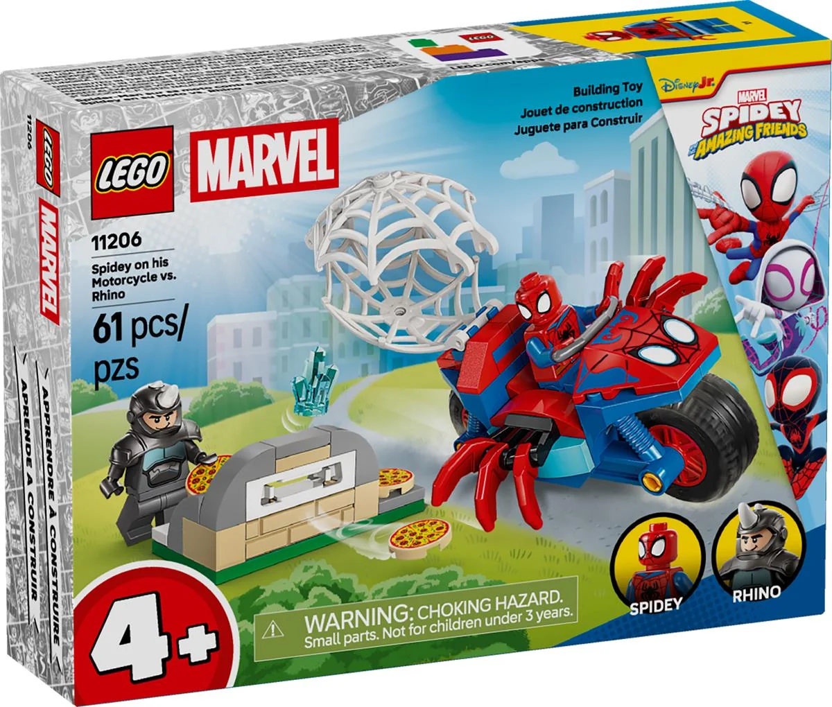 LEGO 11206 Spidey sulla moto contro Rhino - Image 6
